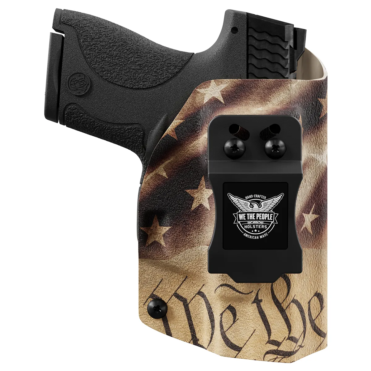 Smith & Wesson M&P Shield / M2.0 Crimson Trace LG-489 Laser / Plus 9mm/.40/30 Super Carry IWB Holster