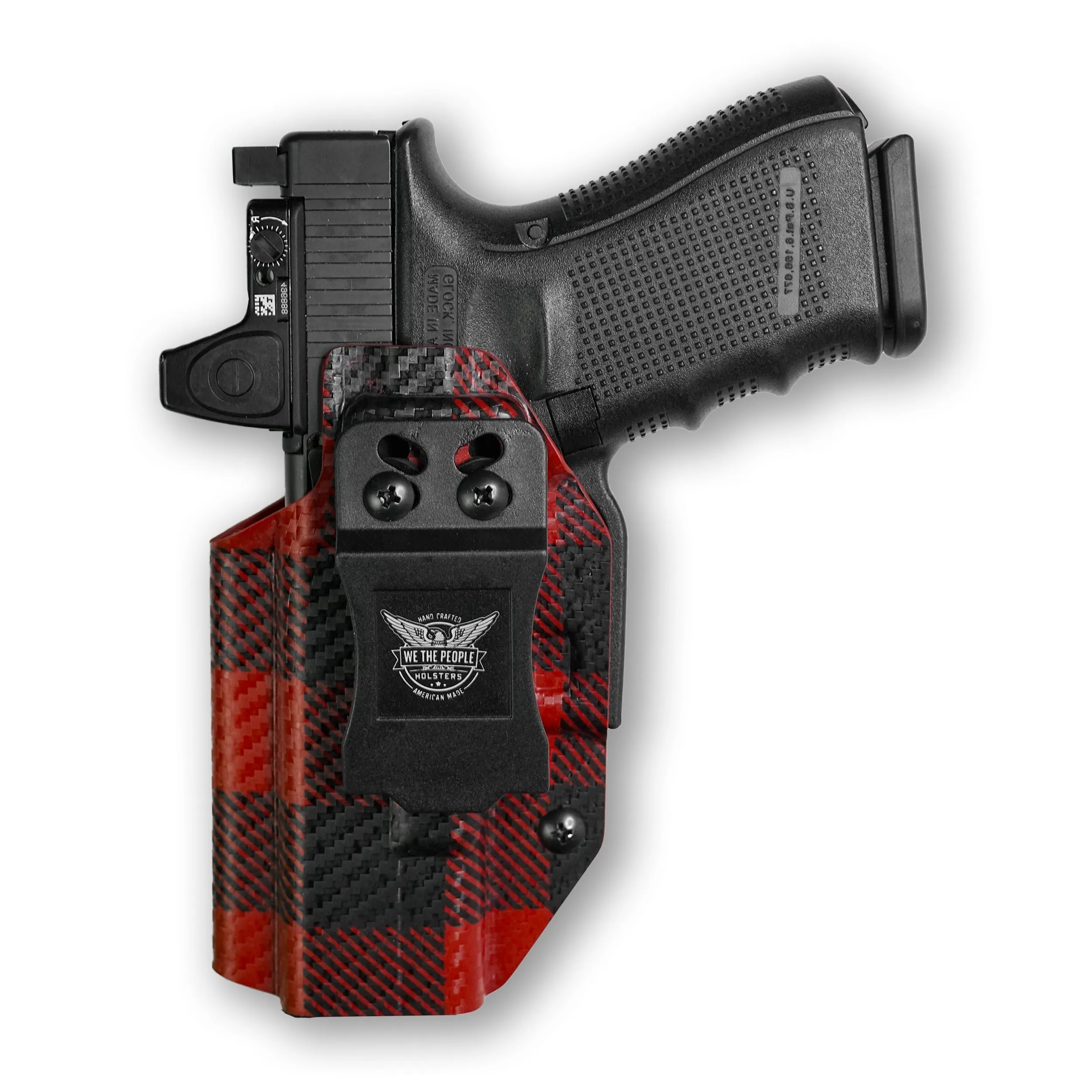 Smith & Wesson M&P Shield / M2.0 Crimson Trace LG-489 Laser / Plus 9mm/.40/30 Super Carry IWB Holster