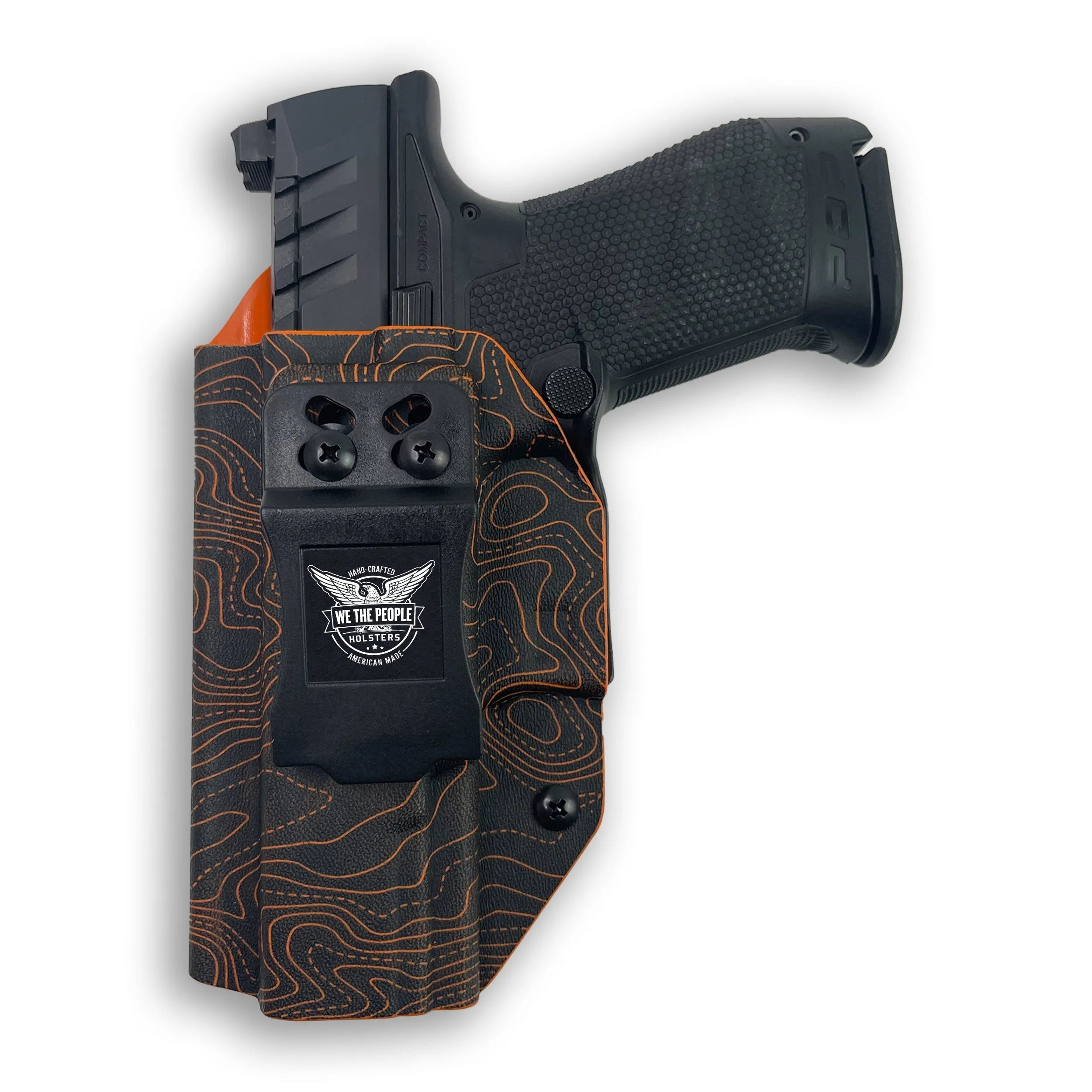 Smith & Wesson M&P Shield / M2.0 Crimson Trace LG-489 Laser / Plus 9mm/.40/30 Super Carry IWB Holster