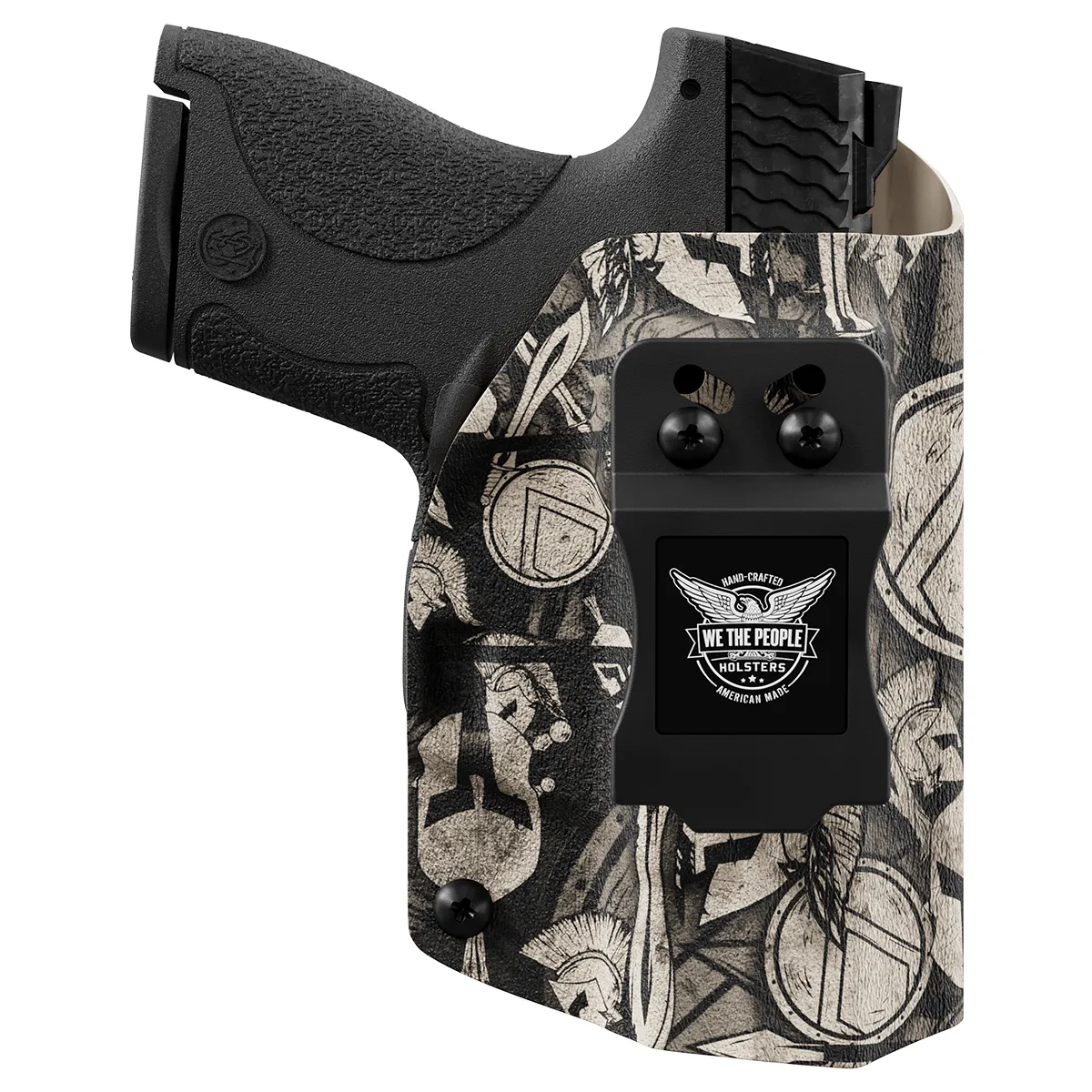 Smith & Wesson M&P Shield / M2.0 Crimson Trace LG-489 Laser / Plus 9mm/.40/30 Super Carry IWB Holster