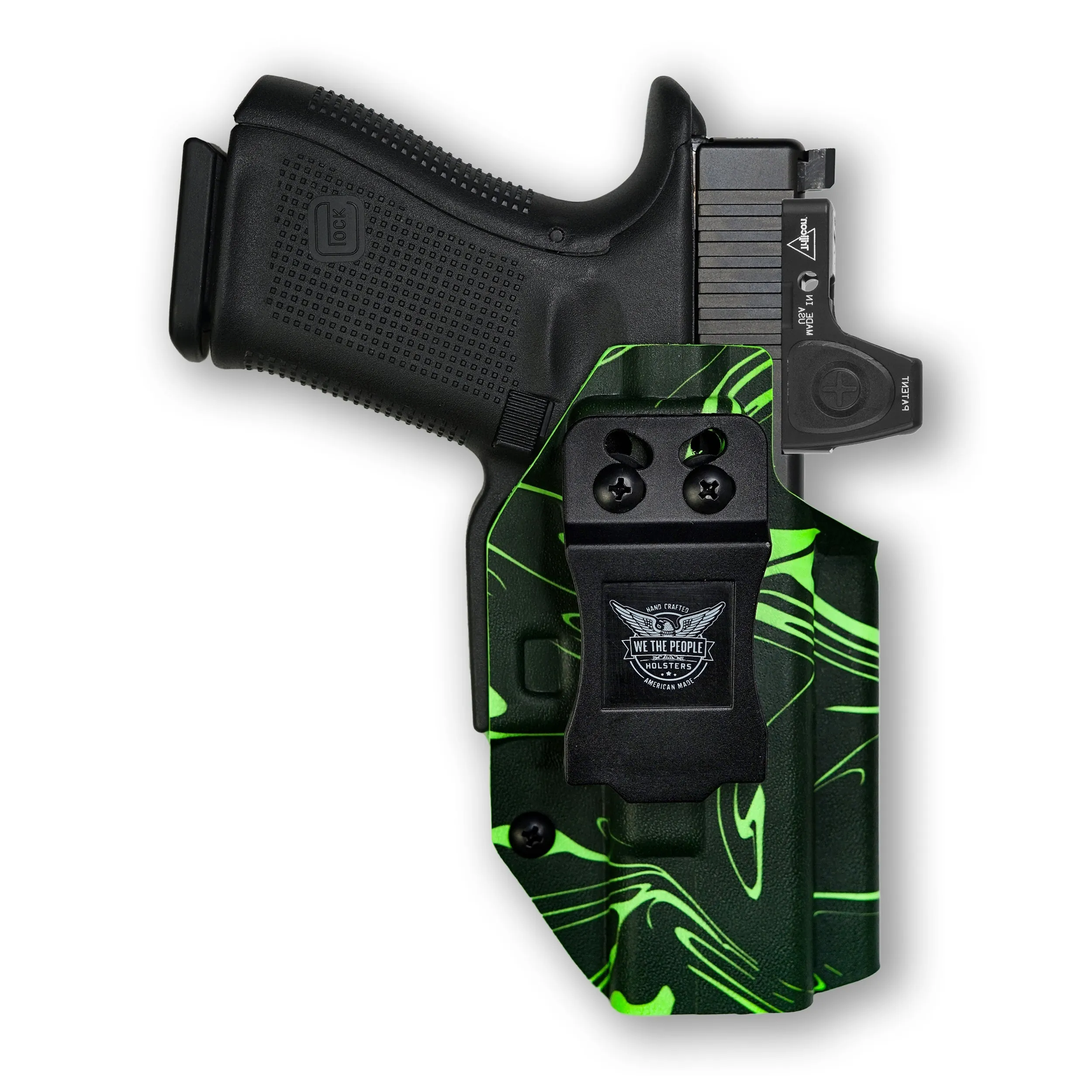 Smith & Wesson M&P Shield / M2.0 Crimson Trace LG-489 Laser / Plus 9mm/.40/30 Super Carry IWB Holster