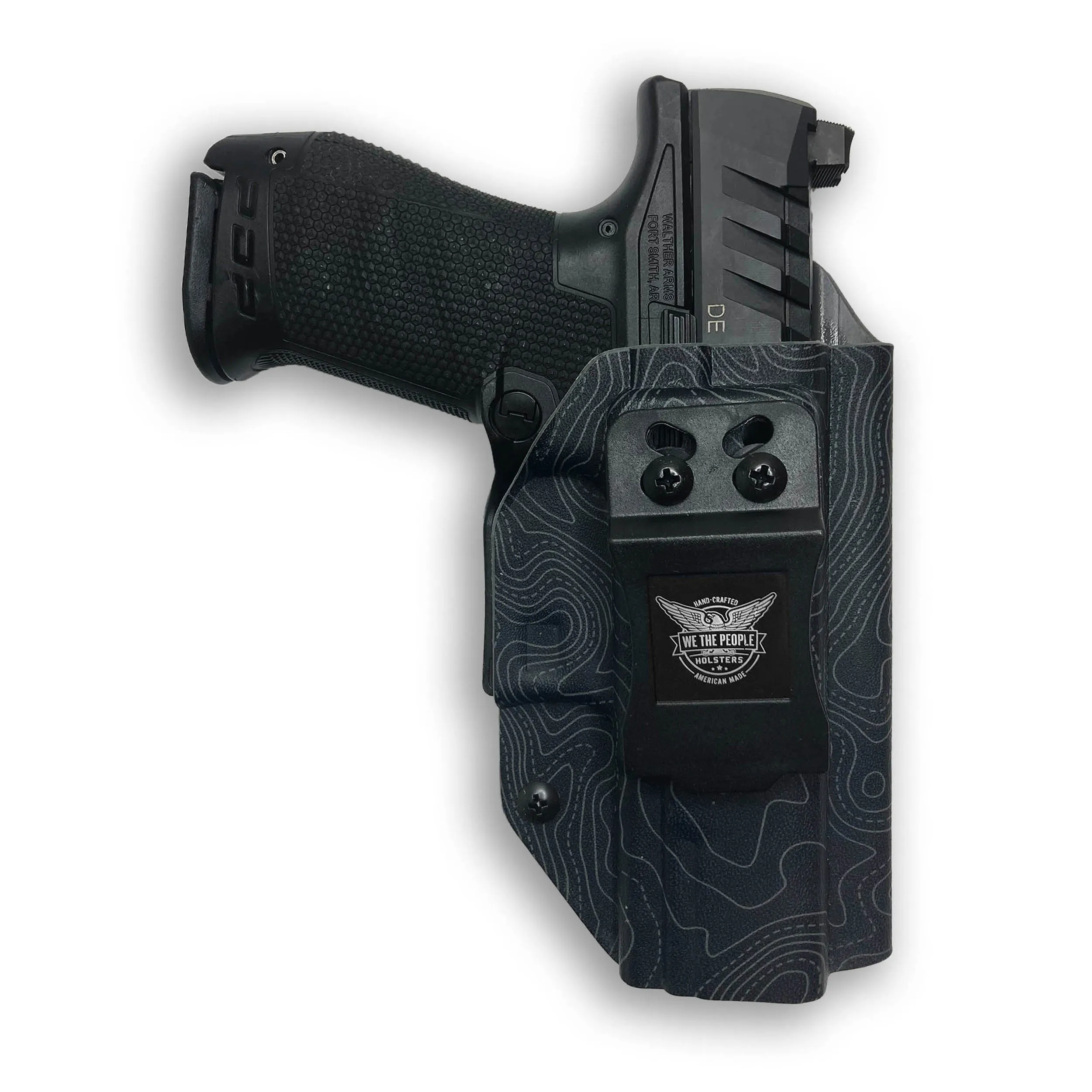 Smith & Wesson M&P Shield / M2.0 Crimson Trace LG-489 Laser / Plus 9mm/.40/30 Super Carry IWB Holster