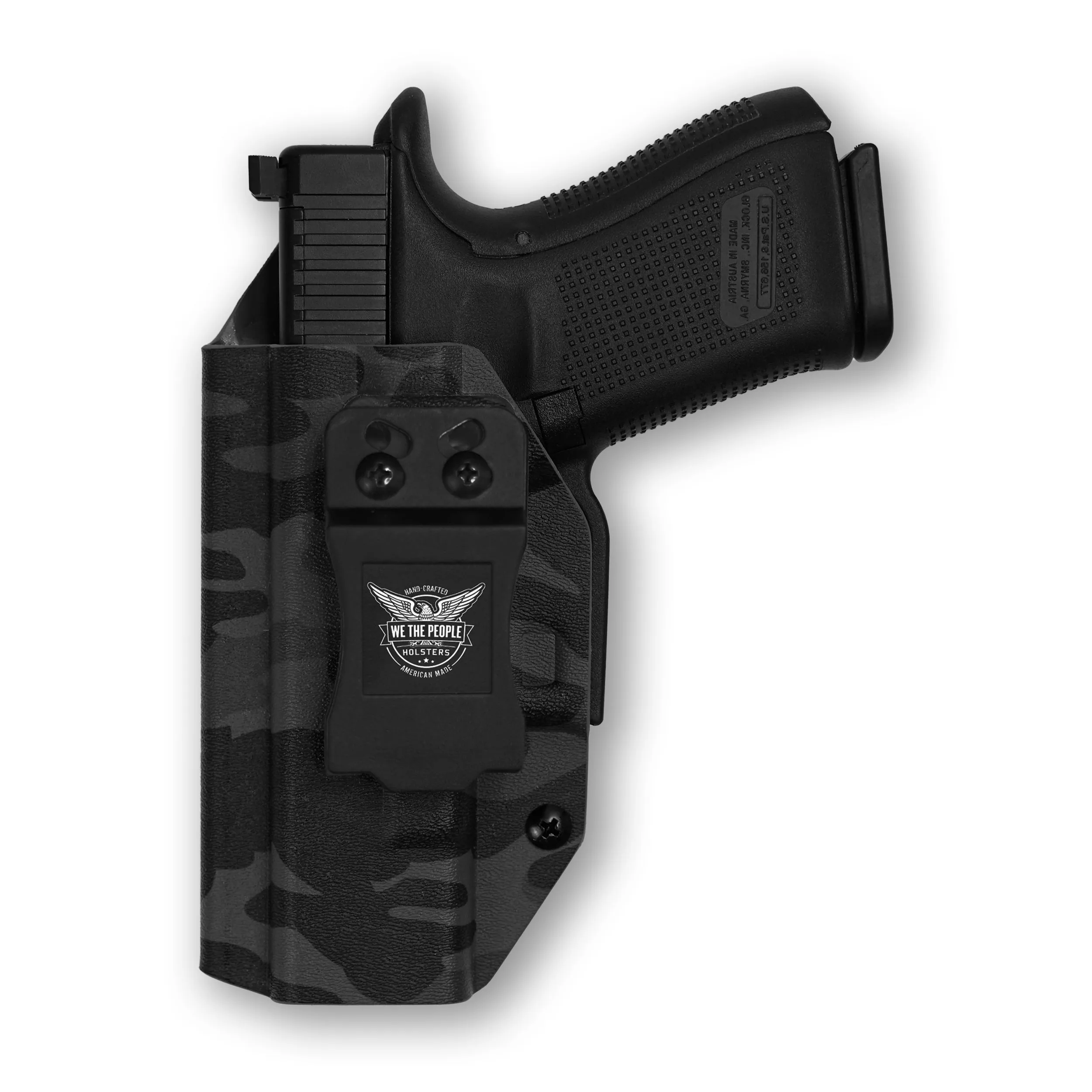 Smith & Wesson M&P Shield / M2.0 Crimson Trace LG-489 Laser / Plus 9mm/.40/30 Super Carry IWB Holster