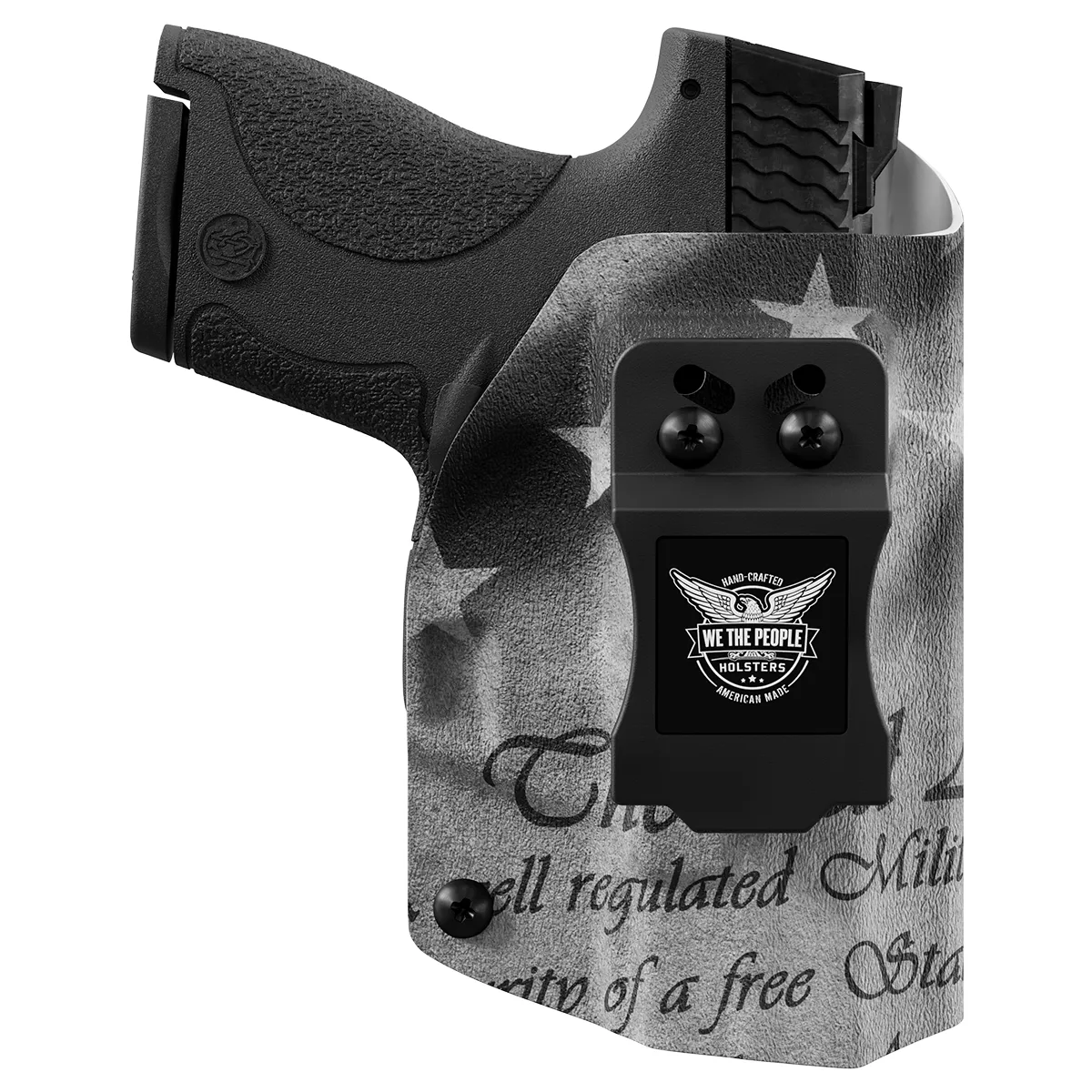 Smith & Wesson M&P Shield / M2.0 Crimson Trace LG-489 Laser / Plus 9mm/.40/30 Super Carry IWB Holster