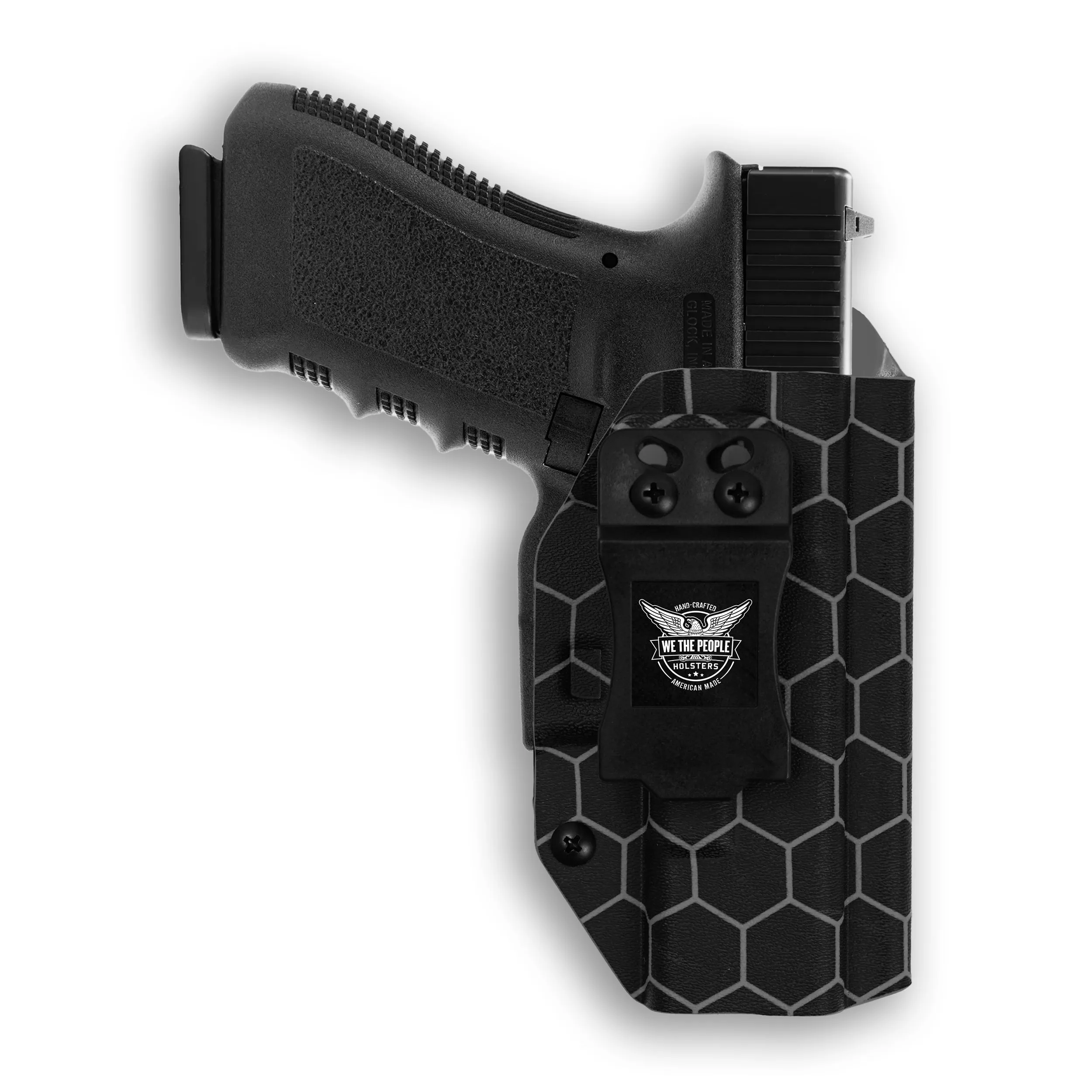 Smith & Wesson M&P Shield / M2.0 Crimson Trace LG-489 Laser / Plus 9mm/.40/30 Super Carry IWB Holster