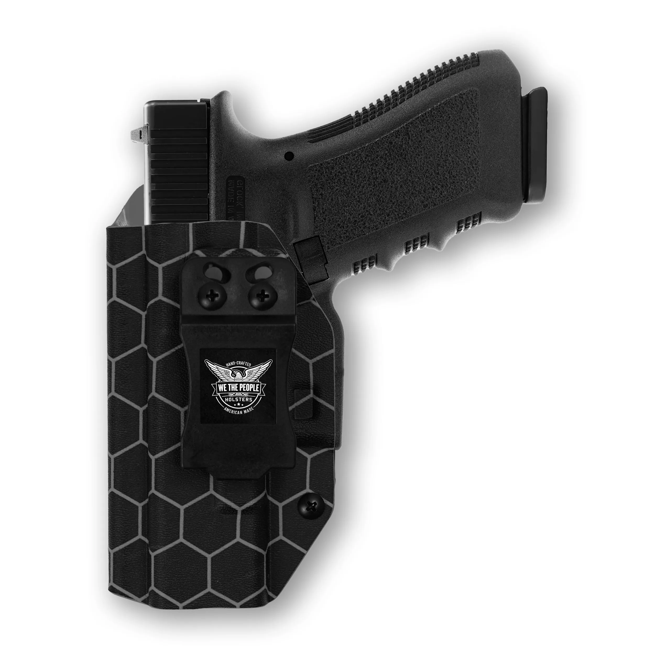 Smith & Wesson M&P Shield / M2.0 Crimson Trace LG-489 Laser / Plus 9mm/.40/30 Super Carry IWB Holster