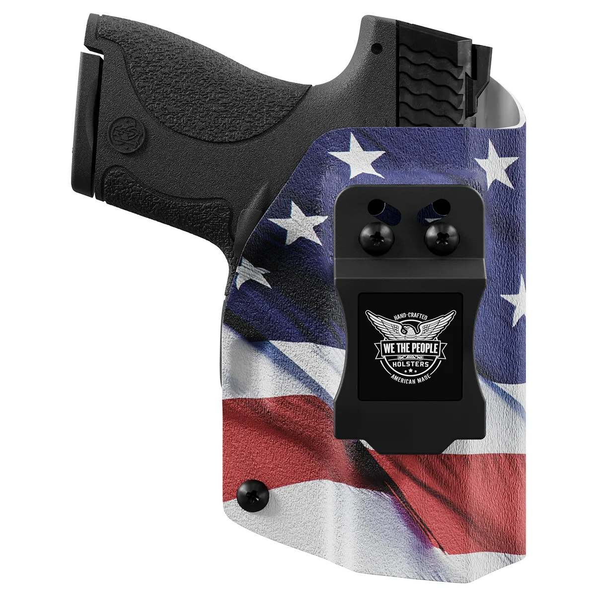 Smith & Wesson M&P Shield / M2.0 Crimson Trace LG-489 Laser / Plus 9mm/.40/30 Super Carry IWB Holster