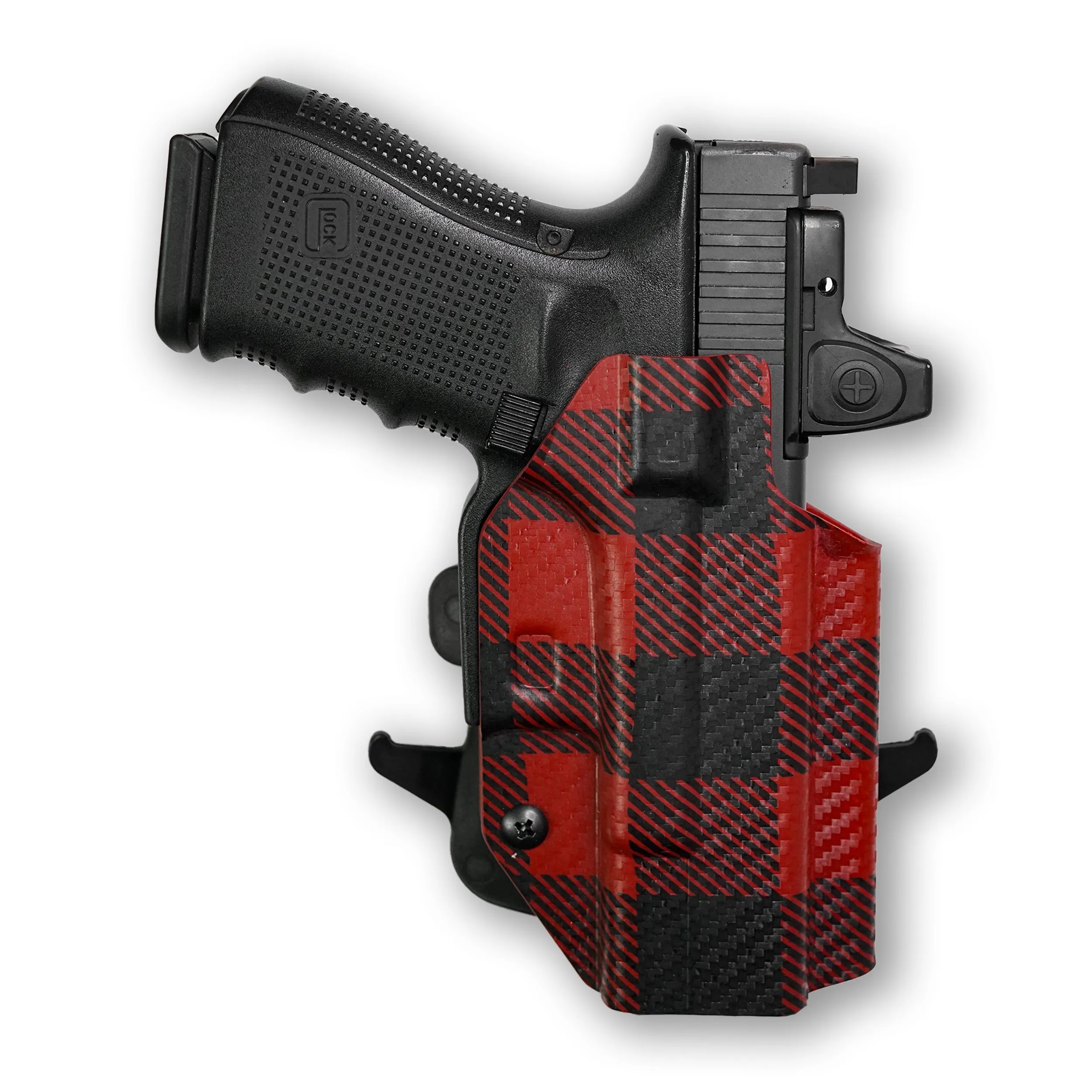 Smith & Wesson M&P Shield / M2.0 with Integrated Crimson Trace Laser / Plus 9mm/.40/30 Super Carry OWB Holster