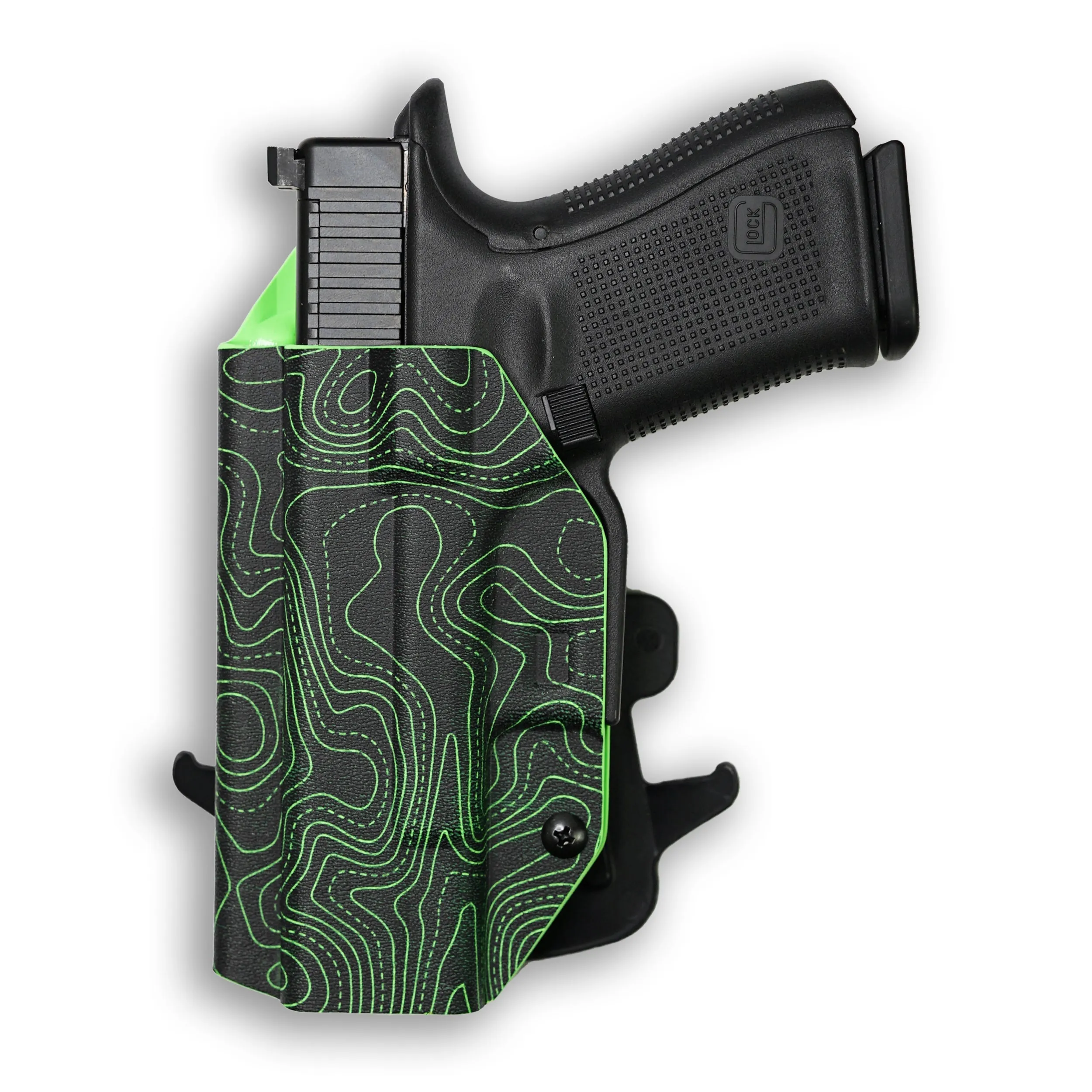 Smith & Wesson M&P Shield / M2.0 with Integrated Crimson Trace Laser / Plus 9mm/.40/30 Super Carry OWB Holster