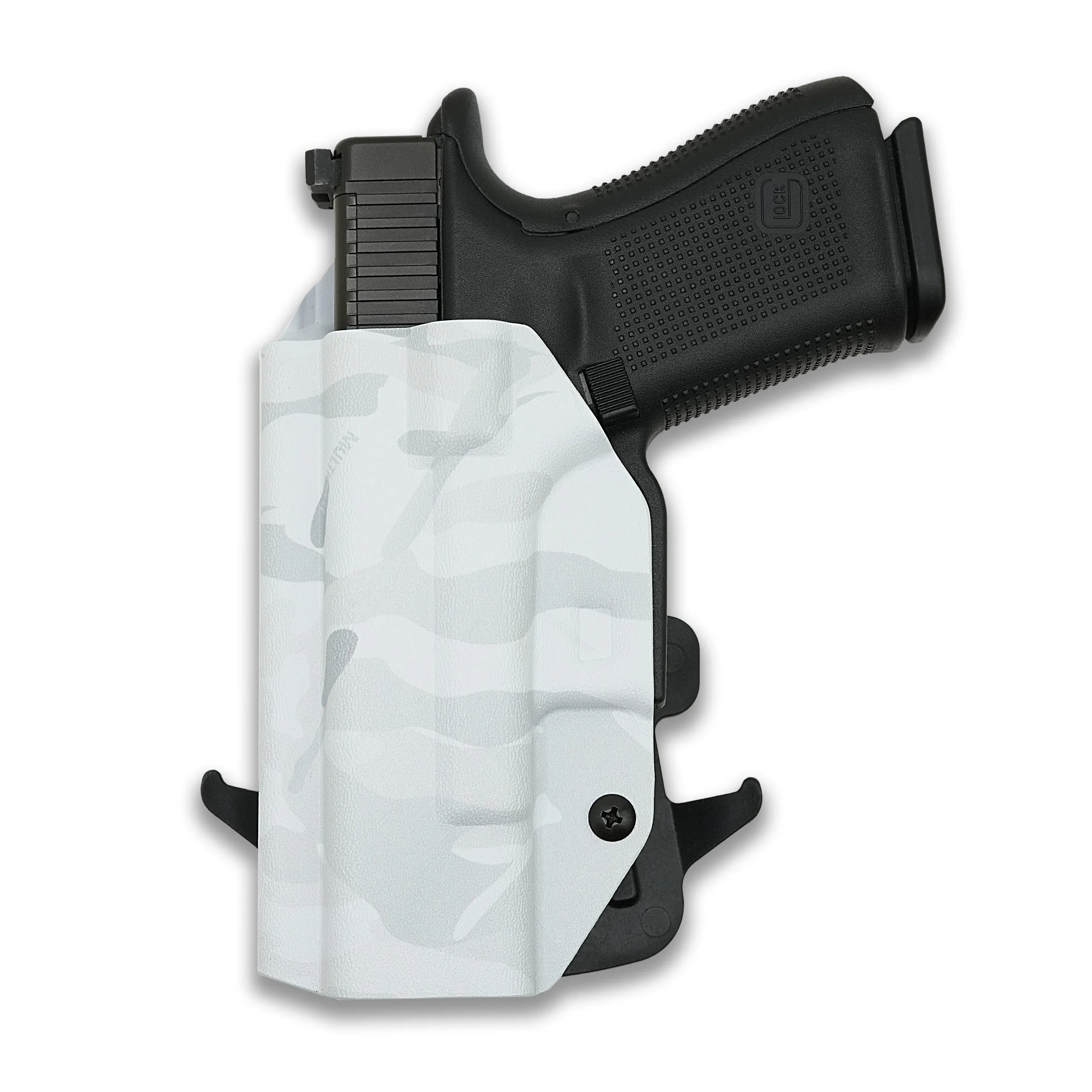 Smith & Wesson M&P Shield / M2.0 with Integrated Crimson Trace Laser / Plus 9mm/.40/30 Super Carry OWB Holster