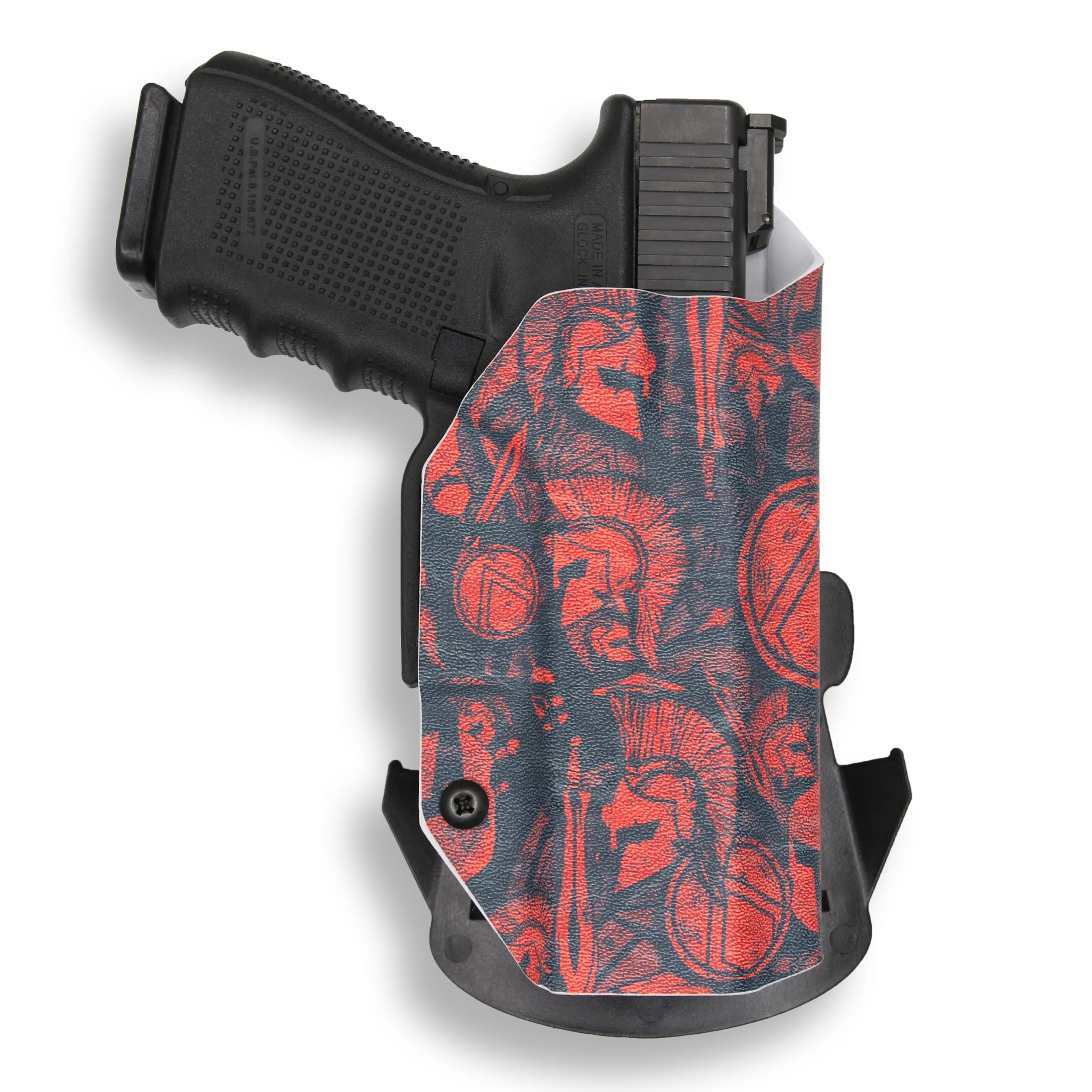 Smith & Wesson M&P Shield / M2.0 with Integrated Crimson Trace Laser / Plus 9mm/.40/30 Super Carry OWB Holster