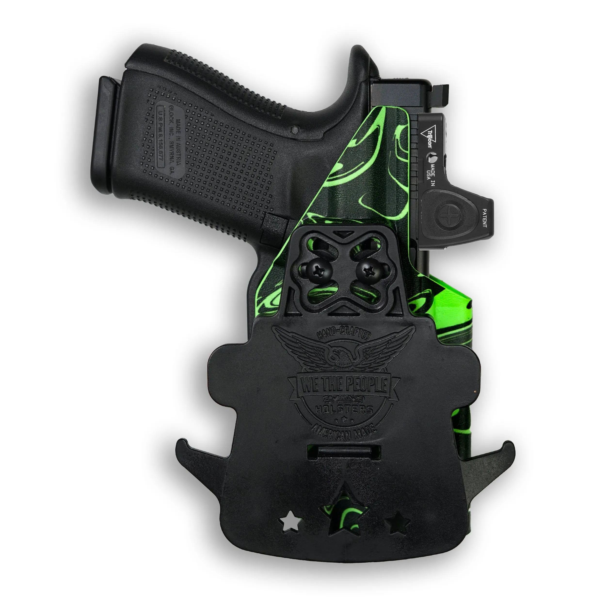 Smith & Wesson M&P Shield / M2.0 with Integrated Crimson Trace Laser / Plus 9mm/.40/30 Super Carry OWB Holster