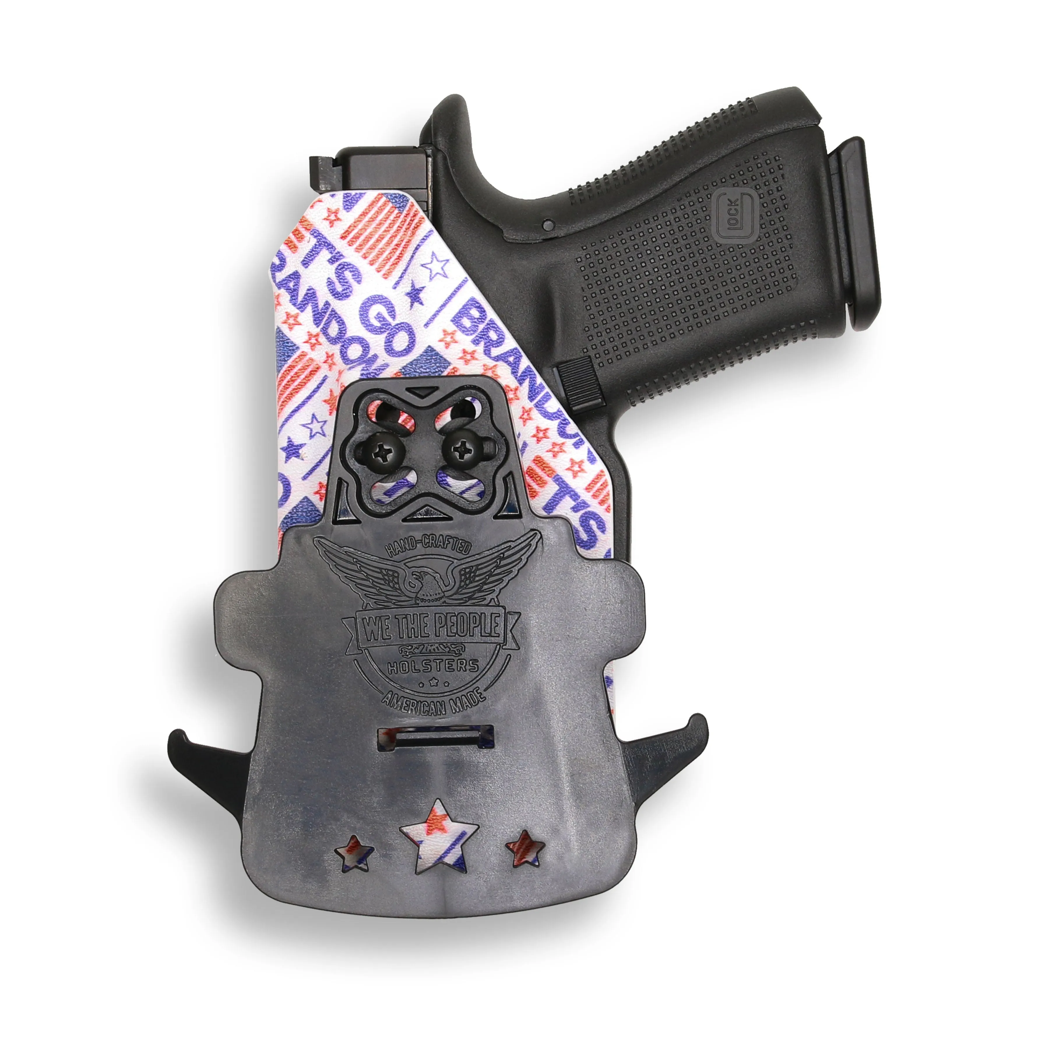 Smith & Wesson M&P Shield / M2.0 with Integrated Crimson Trace Laser / Plus 9mm/.40/30 Super Carry OWB Holster