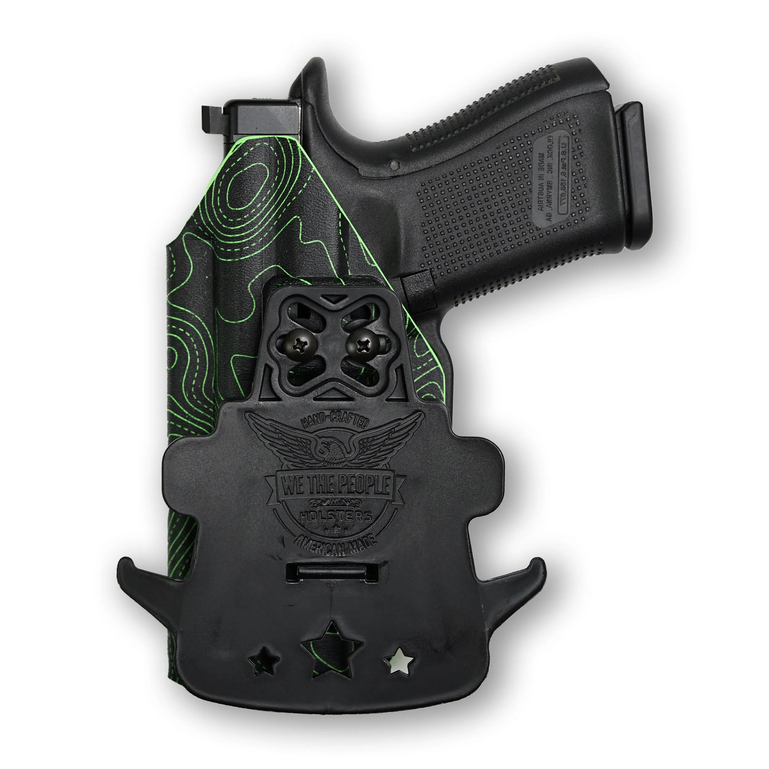 Smith & Wesson M&P Shield / M2.0 with Integrated Crimson Trace Laser / Plus 9mm/.40/30 Super Carry OWB Holster