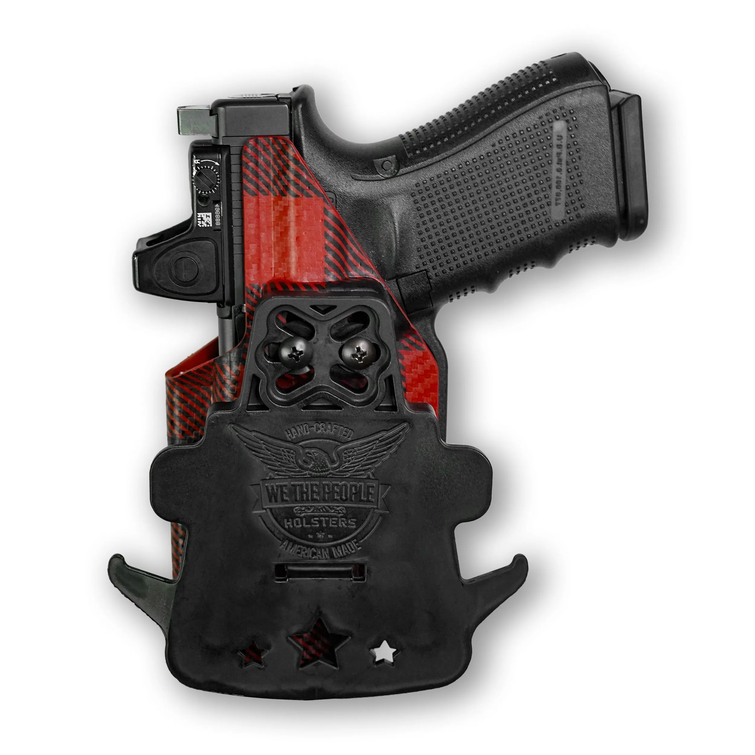 Smith & Wesson M&P Shield / M2.0 with Integrated Crimson Trace Laser / Plus 9mm/.40/30 Super Carry OWB Holster