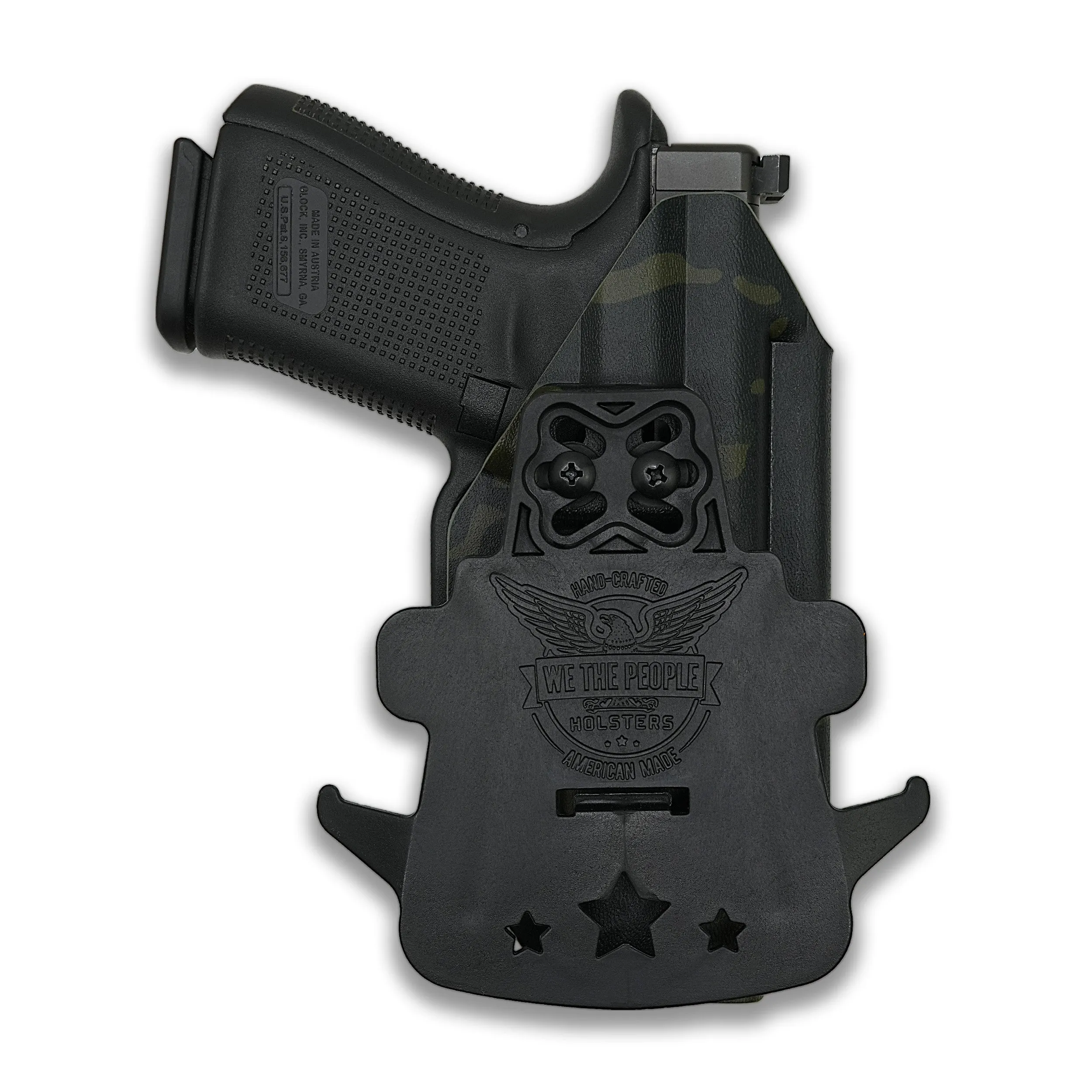 Smith & Wesson M&P Shield / M2.0 with Integrated Crimson Trace Laser / Plus 9mm/.40/30 Super Carry OWB Holster