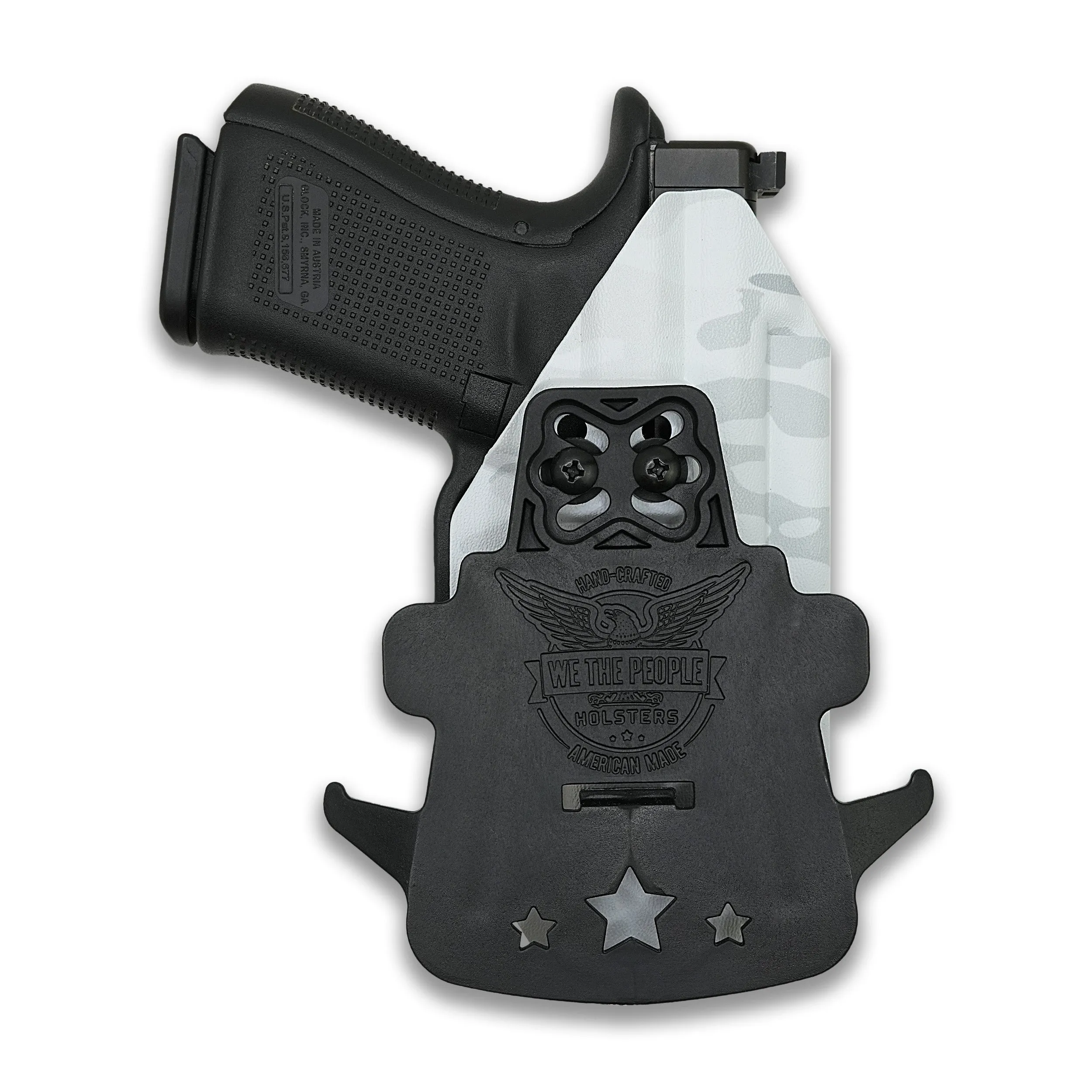 Smith & Wesson M&P Shield / M2.0 with Integrated Crimson Trace Laser / Plus 9mm/.40/30 Super Carry OWB Holster