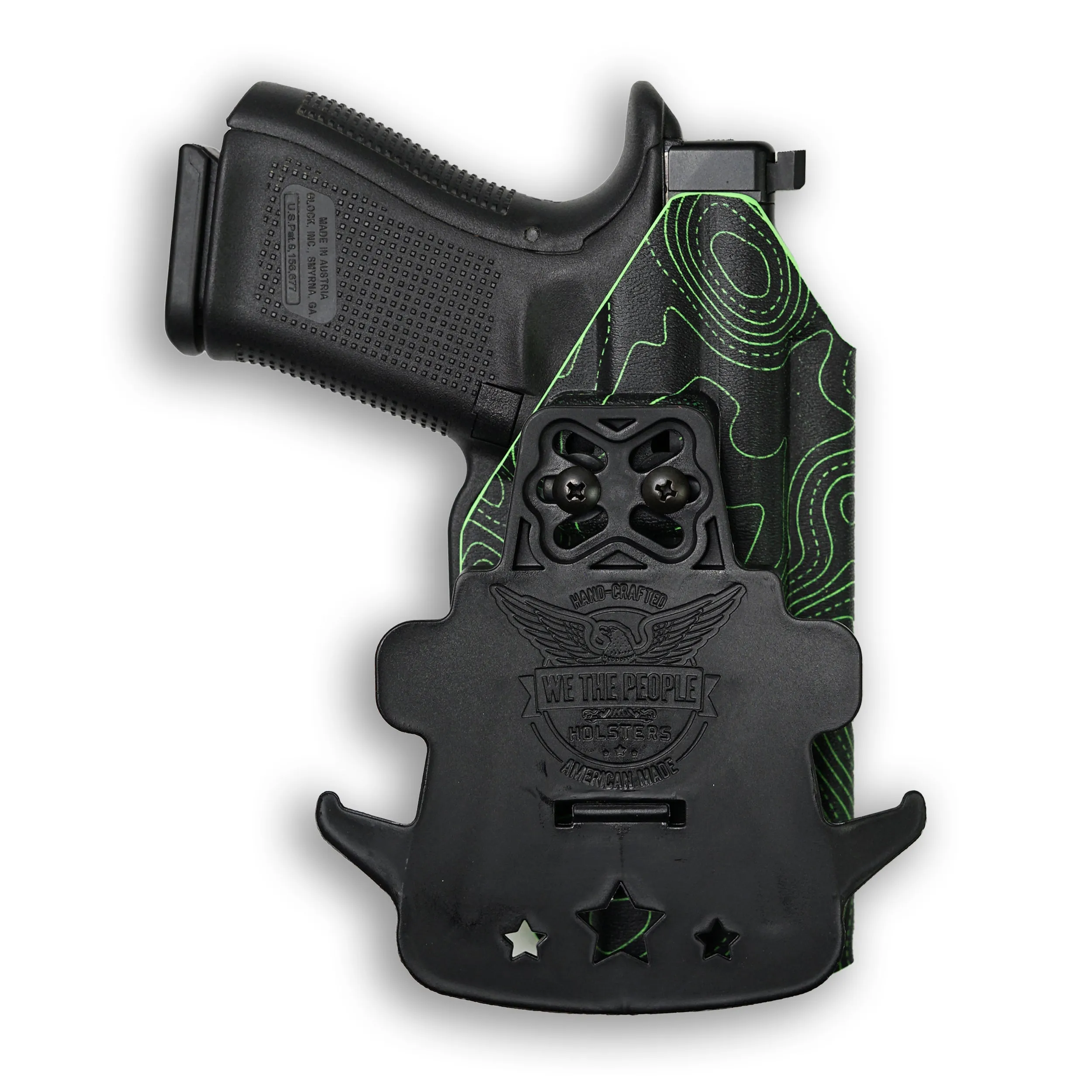 Smith & Wesson M&P Shield / M2.0 with Integrated Crimson Trace Laser / Plus 9mm/.40/30 Super Carry OWB Holster