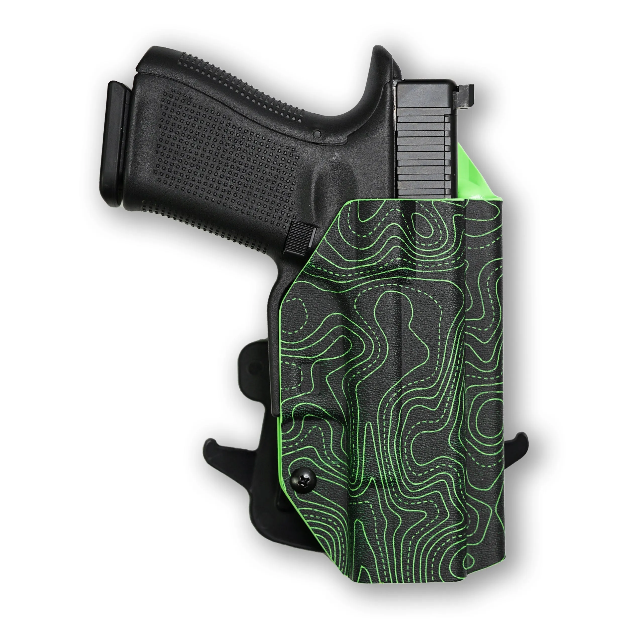 Smith & Wesson M&P Shield / M2.0 with Integrated Crimson Trace Laser / Plus 9mm/.40/30 Super Carry OWB Holster