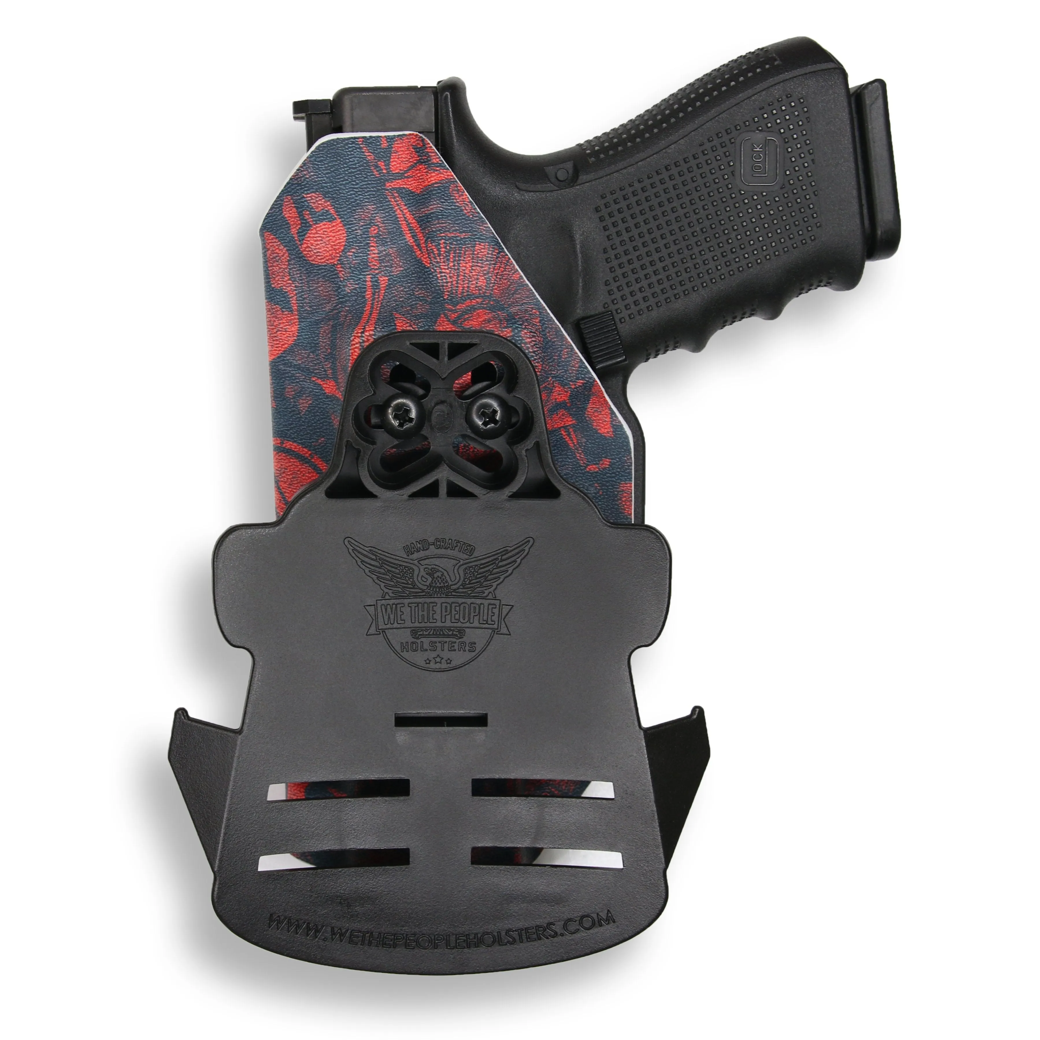 Smith & Wesson M&P Shield / M2.0 with Integrated Crimson Trace Laser / Plus 9mm/.40/30 Super Carry OWB Holster