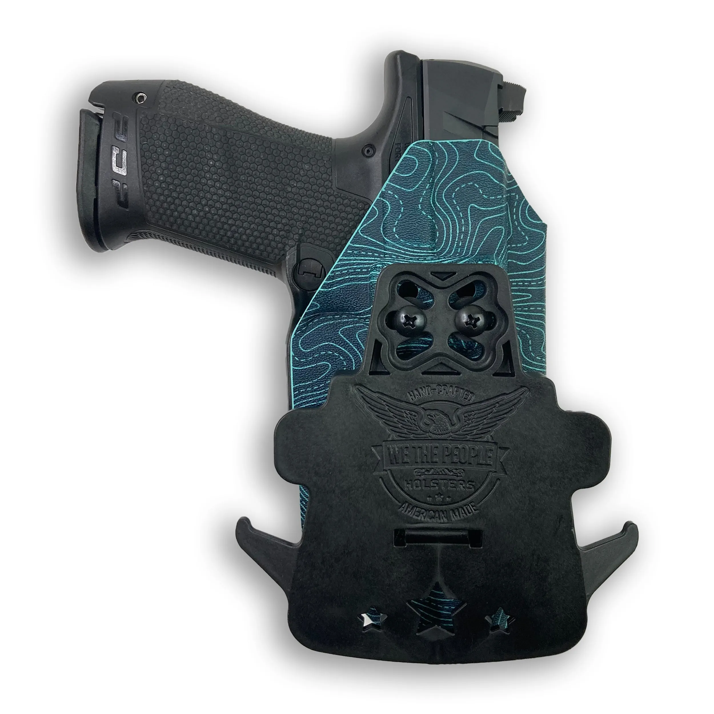 Smith & Wesson M&P Shield / M2.0 with Integrated Crimson Trace Laser / Plus 9mm/.40/30 Super Carry OWB Holster