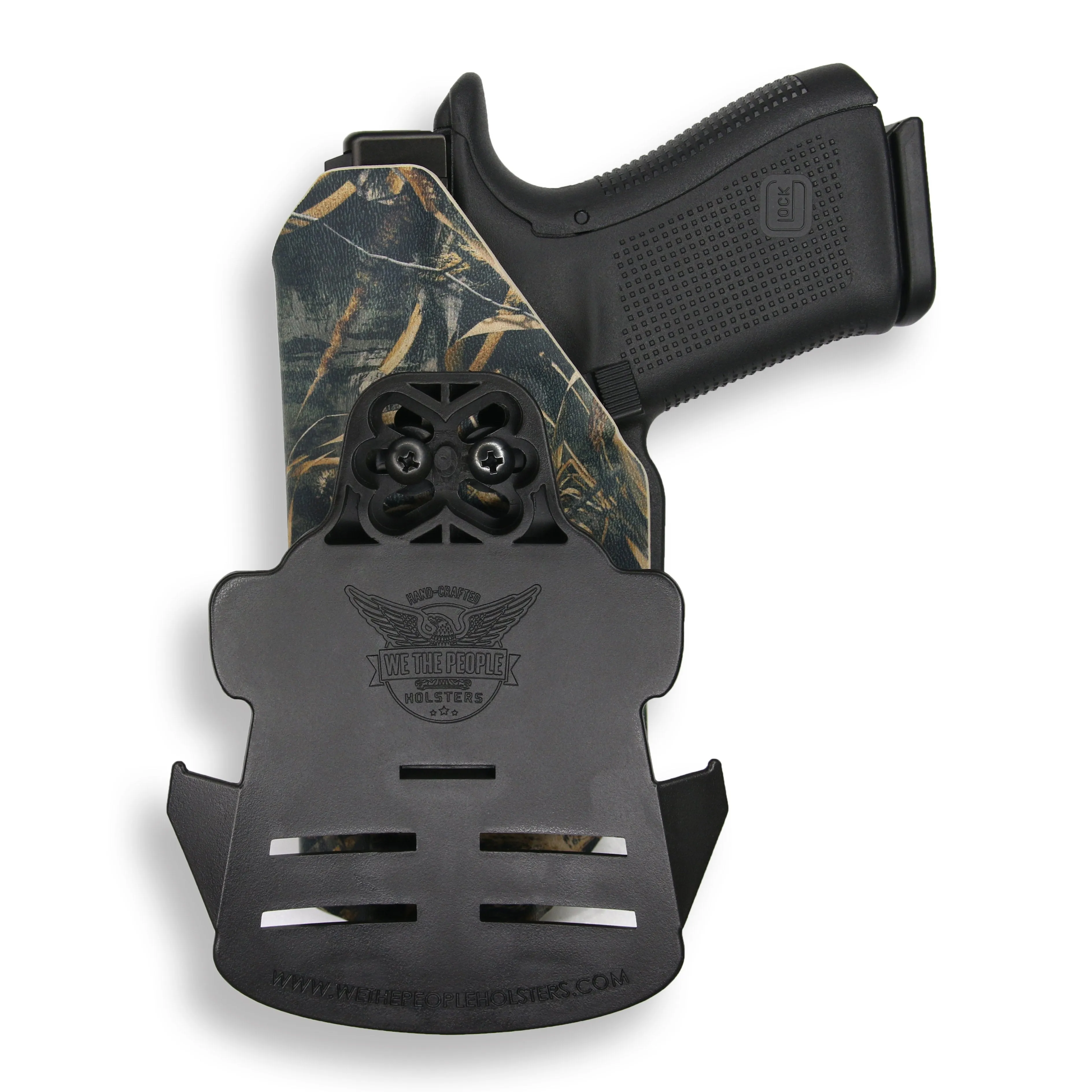 Smith & Wesson M&P Shield / M2.0 with Integrated Crimson Trace Laser / Plus 9mm/.40/30 Super Carry OWB Holster