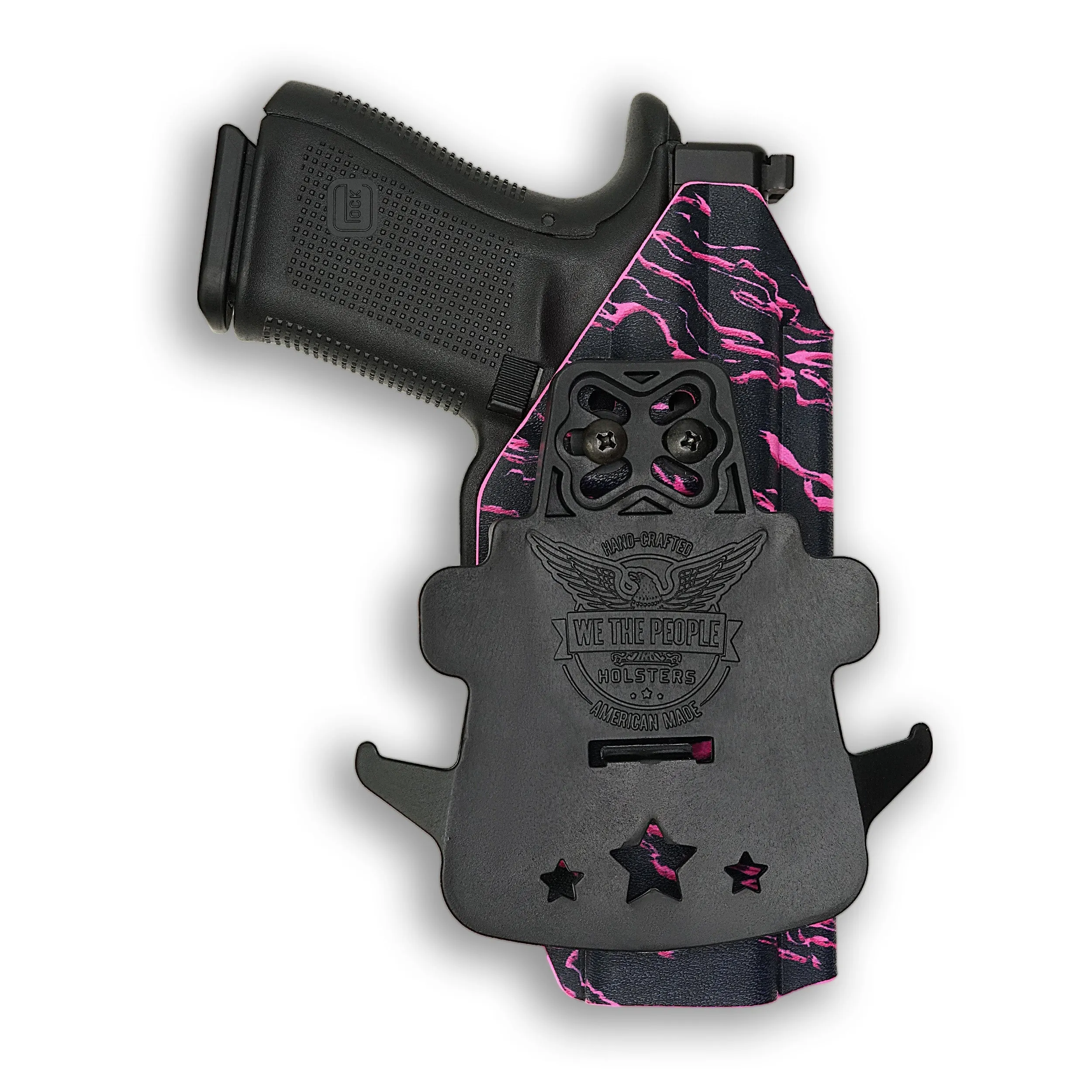 Smith & Wesson M&P Shield / M2.0 with Integrated Crimson Trace Laser / Plus 9mm/.40/30 Super Carry OWB Holster