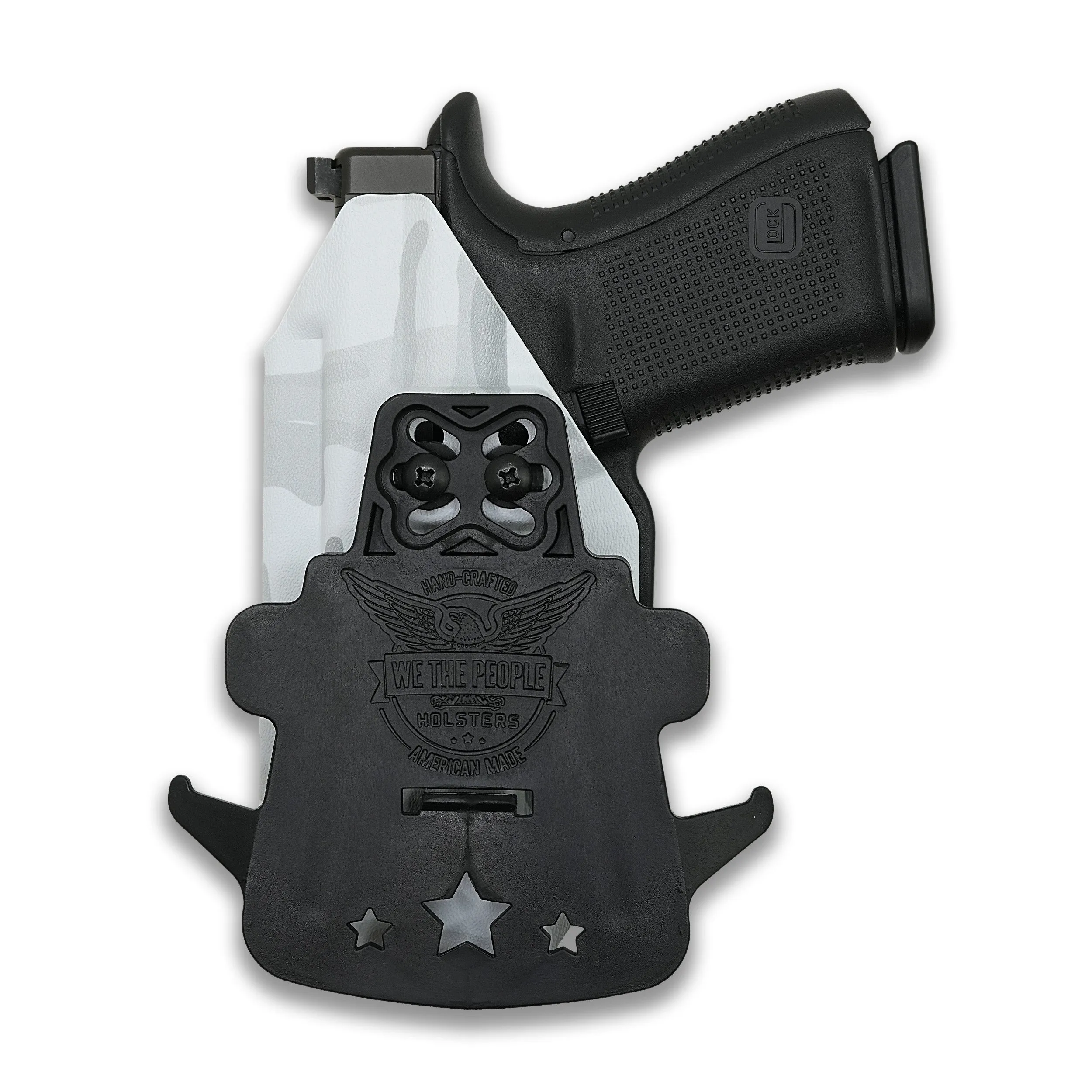 Smith & Wesson M&P Shield / M2.0 with Integrated Crimson Trace Laser / Plus 9mm/.40/30 Super Carry OWB Holster