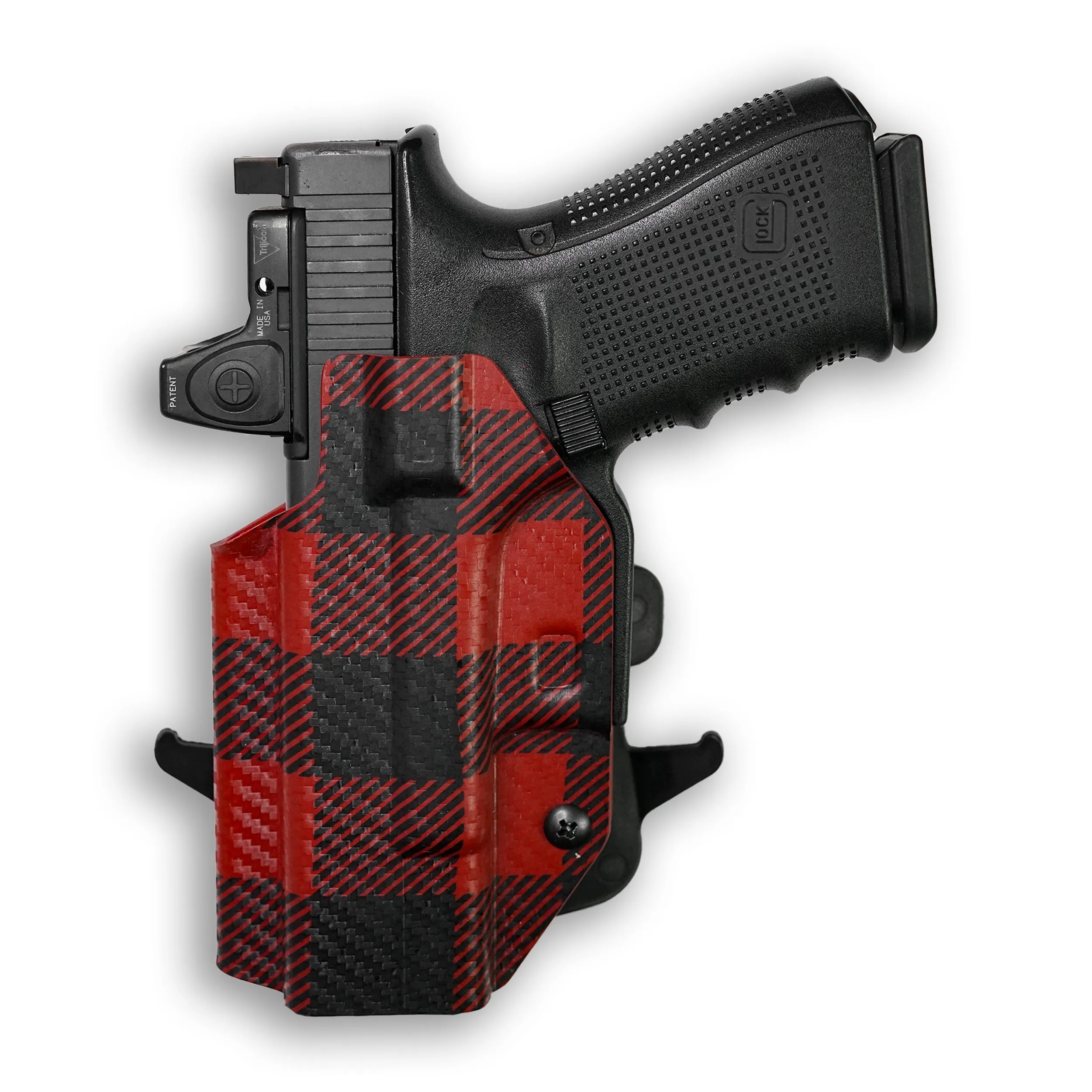 Smith & Wesson M&P Shield / M2.0 with Integrated Crimson Trace Laser / Plus 9mm/.40/30 Super Carry OWB Holster