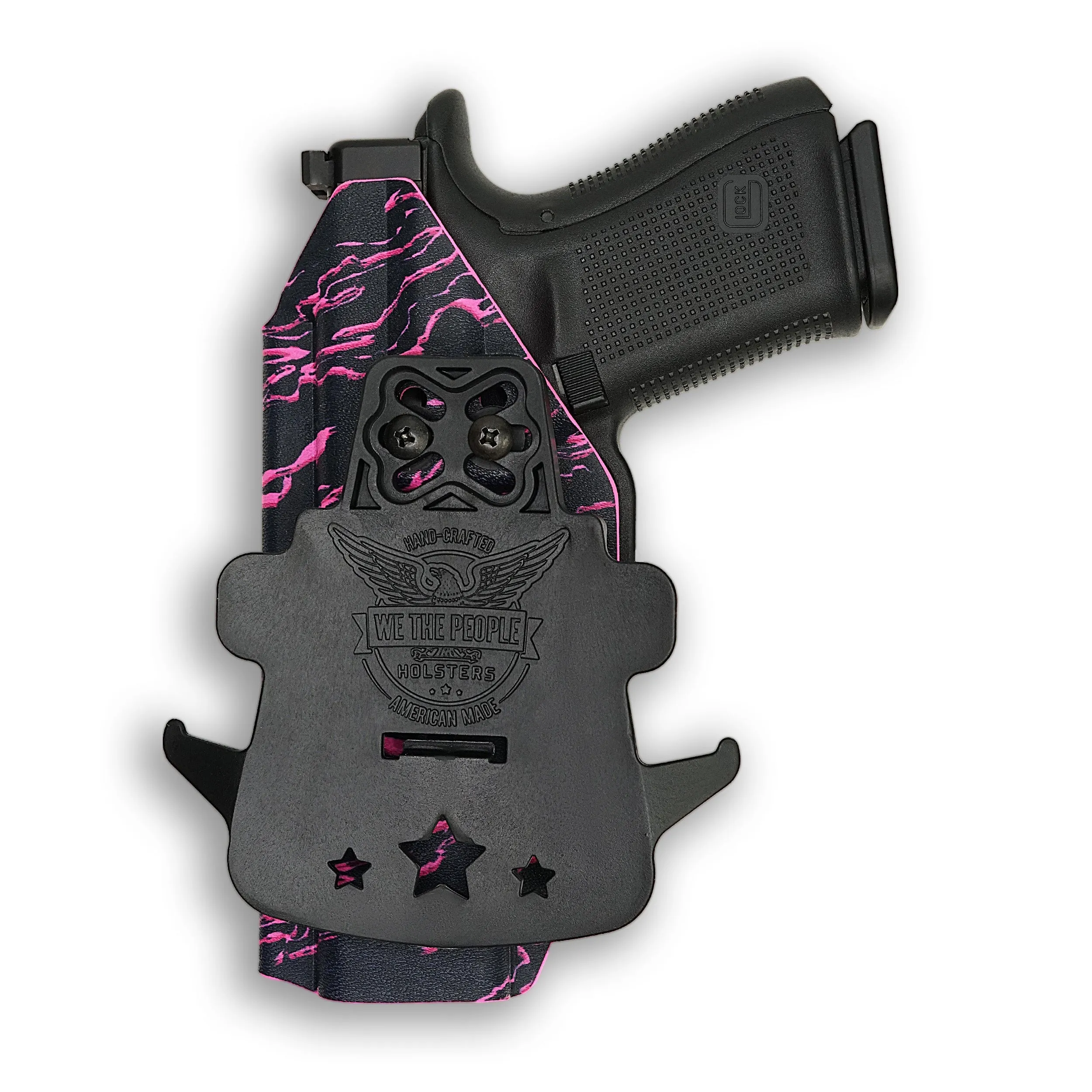 Smith & Wesson M&P Shield / M2.0 with Integrated Crimson Trace Laser / Plus 9mm/.40/30 Super Carry OWB Holster