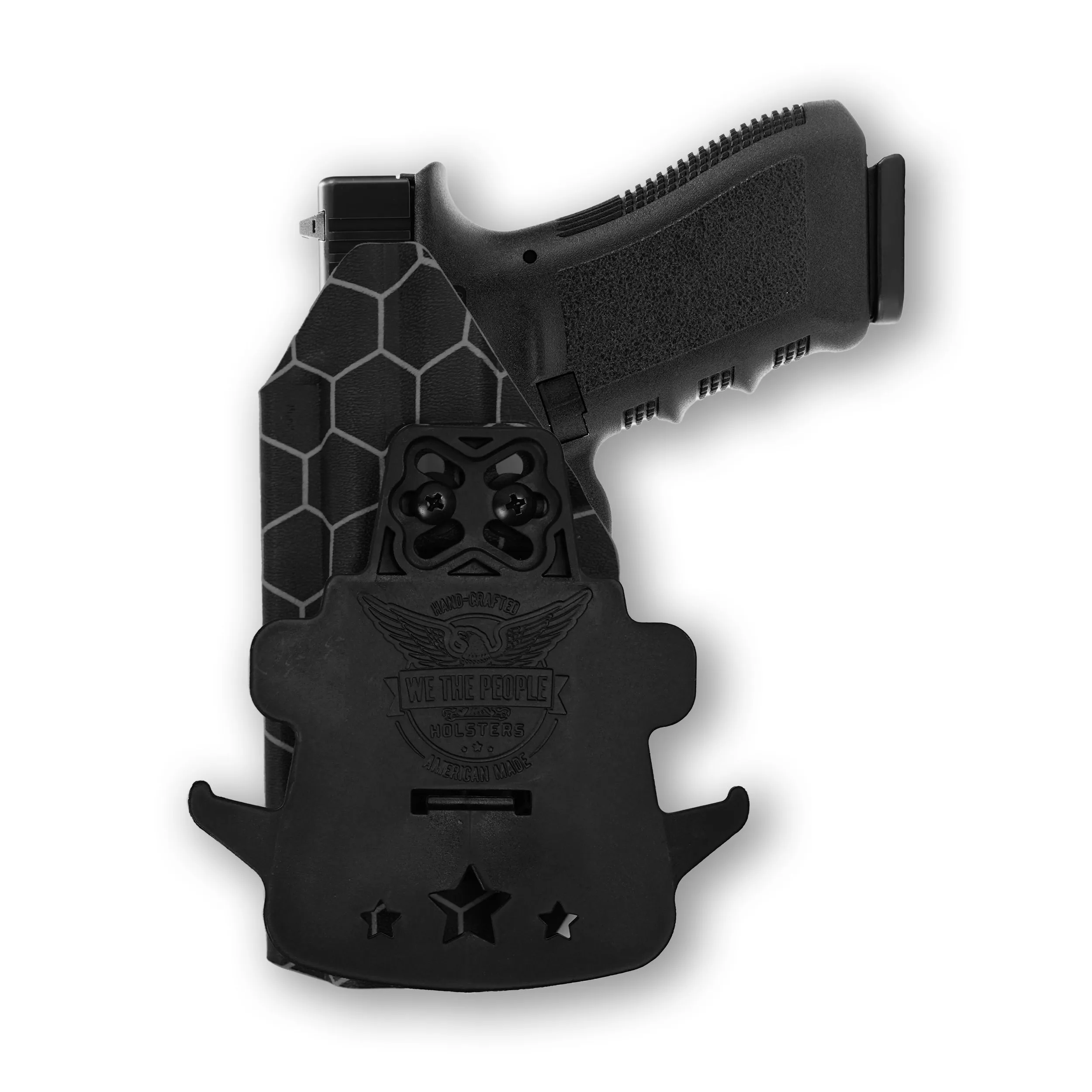 Smith & Wesson M&P Shield / M2.0 with Integrated Crimson Trace Laser / Plus 9mm/.40/30 Super Carry OWB Holster