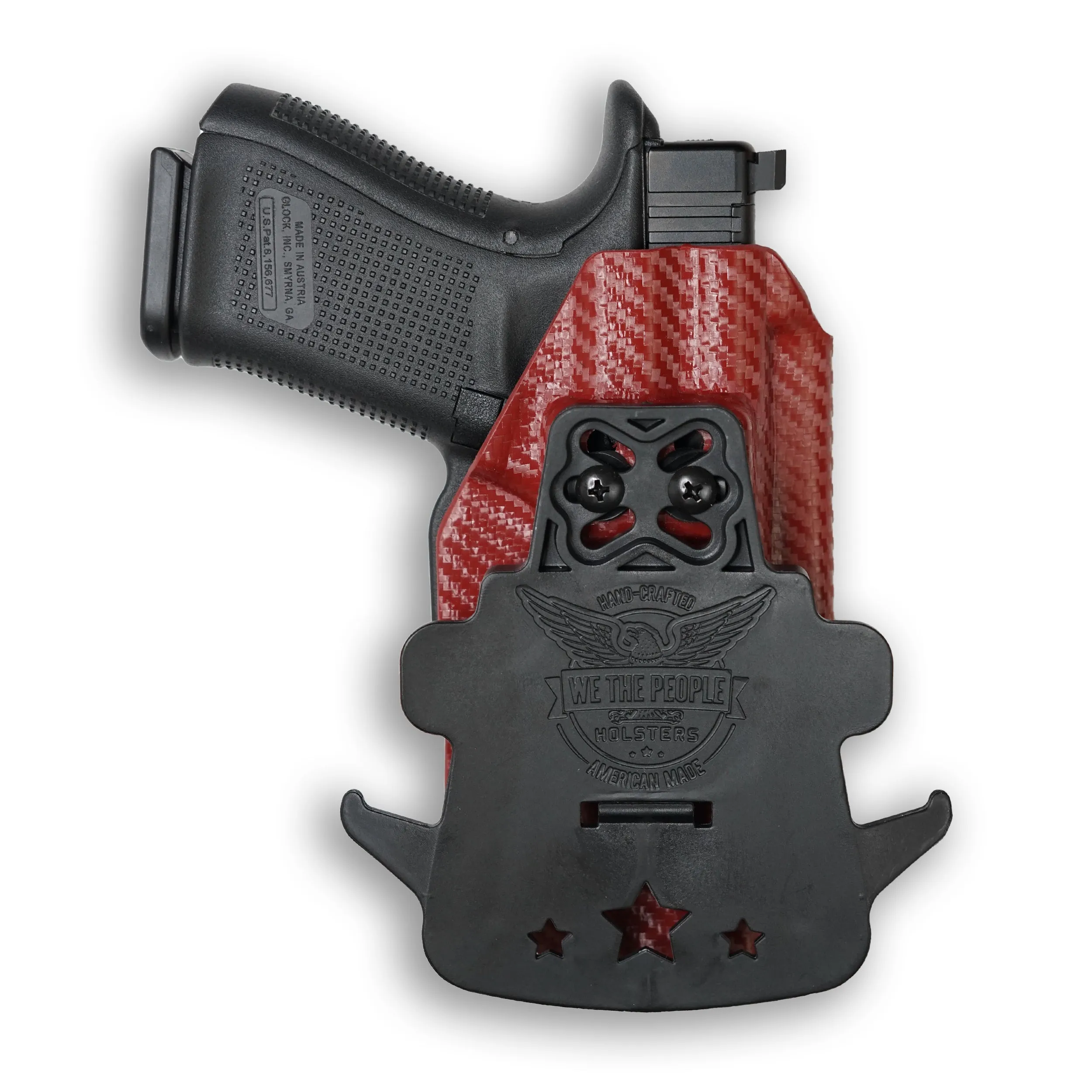 Smith & Wesson M&P Shield / M2.0 with Integrated Crimson Trace Laser / Plus 9mm/.40/30 Super Carry OWB Holster