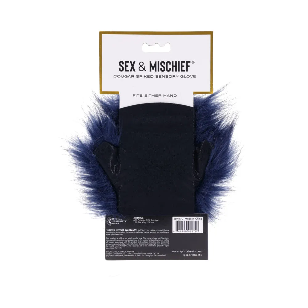 Sportsheets Sex & Mischief Cougar Spiked Sensory Glove