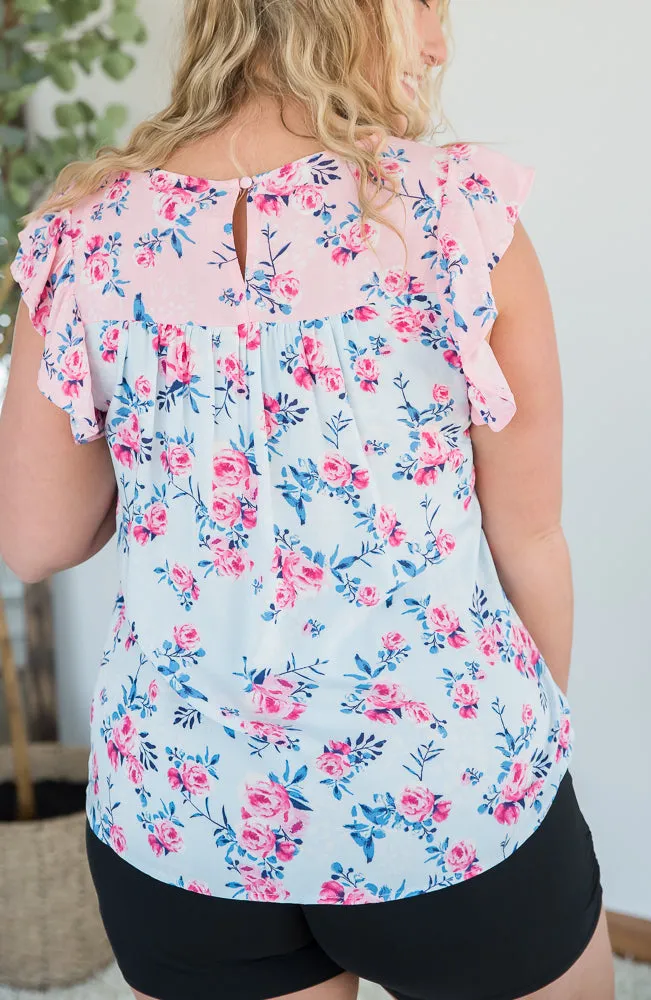 Sweet Florals Top [Online Exclusive]