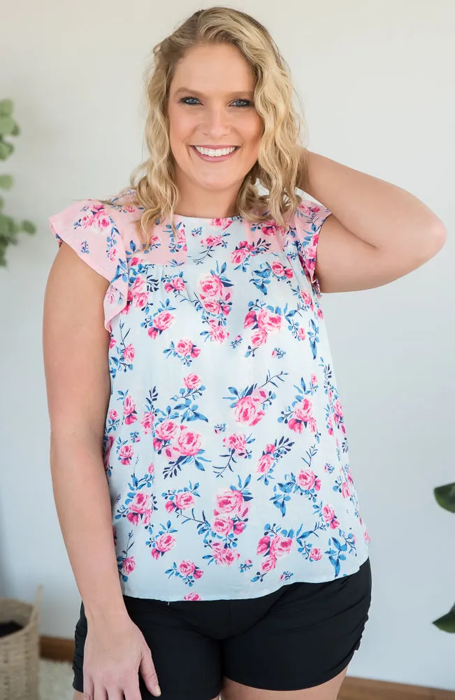 Sweet Florals Top [Online Exclusive]