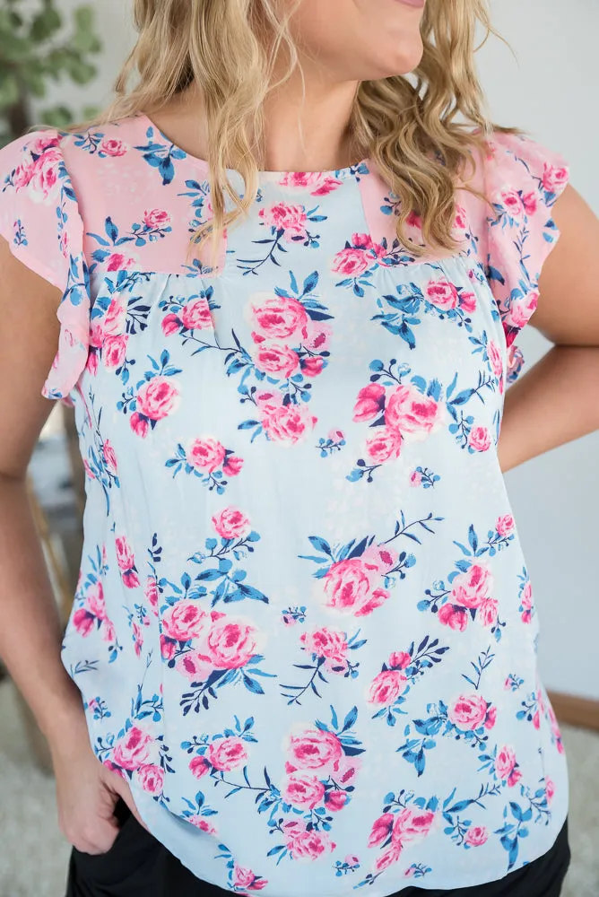 Sweet Florals Top [Online Exclusive]