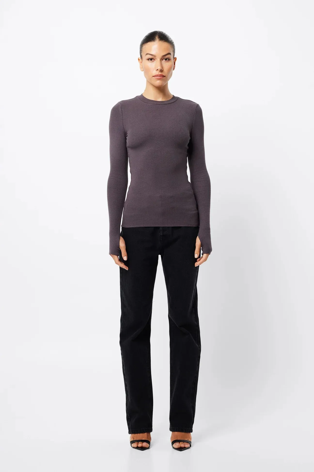 The Brooklyn Top - Charcoal