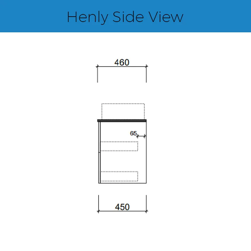 Timberline Henley Wall Hung Vanity