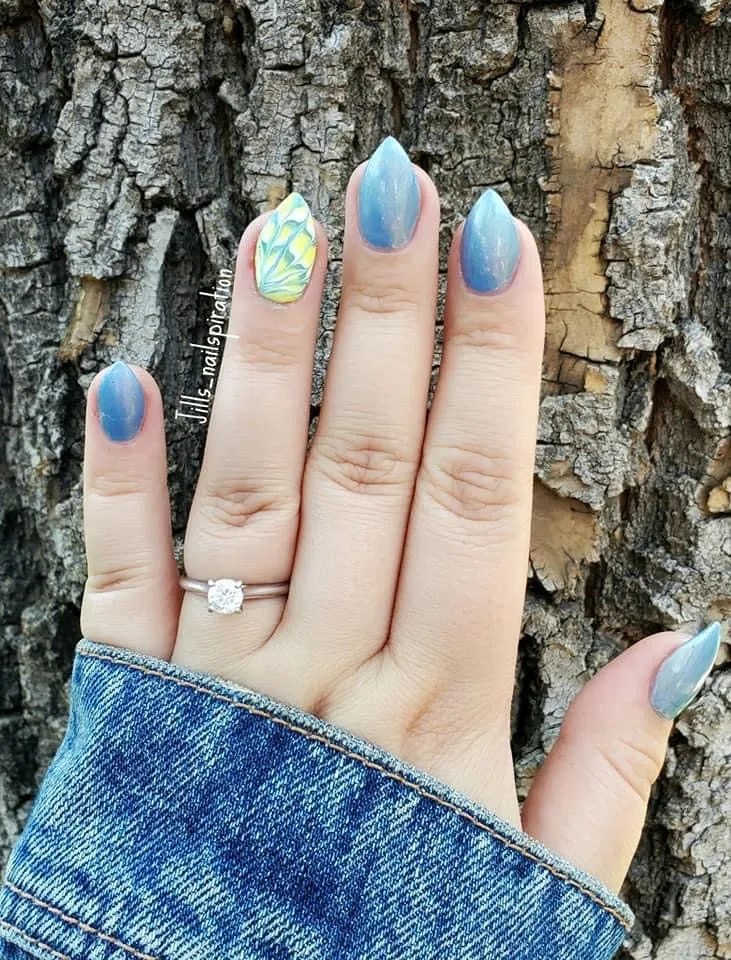 Under The Sea- Seashell gel polish