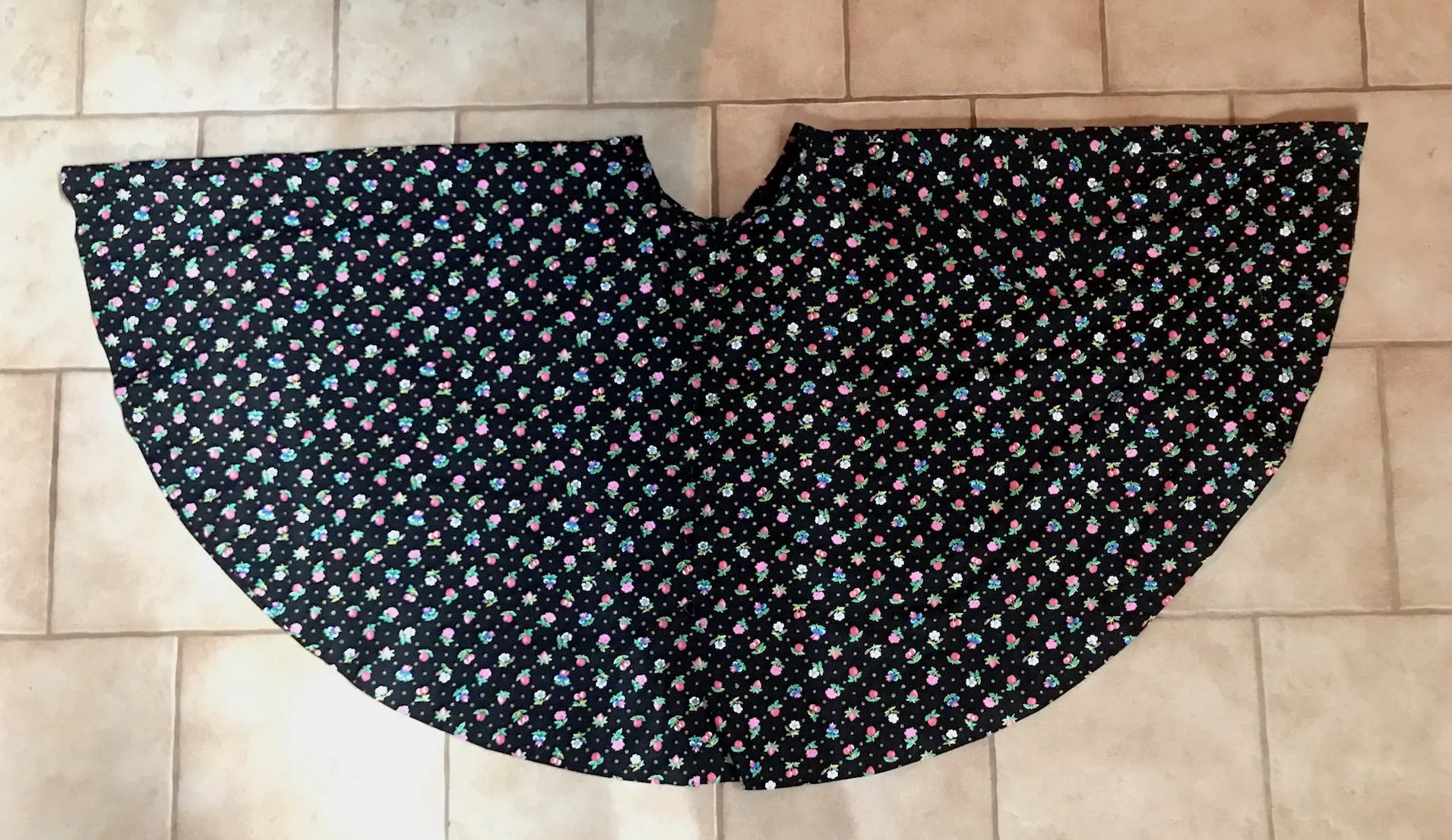 Vintage Full Circle Skirt  #C302  FREE AUS POSTAGE